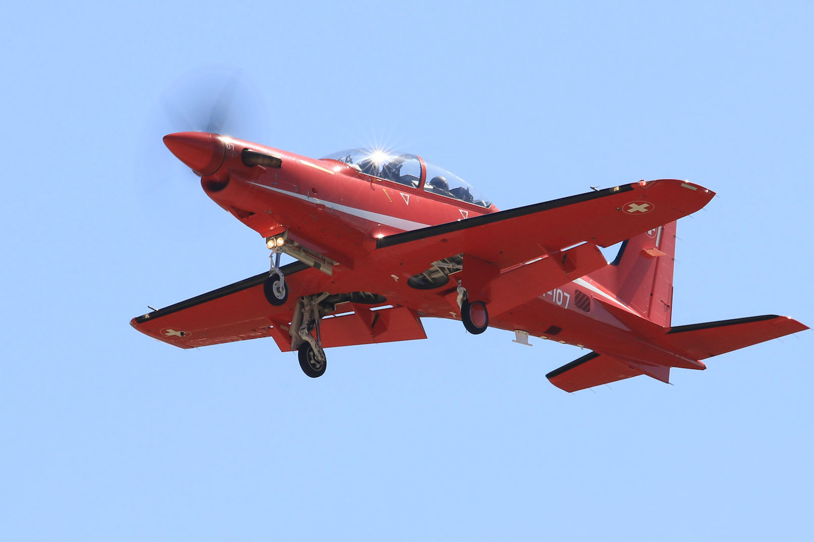 Pilatus PC-21 A-107 (Swiss Air Force)