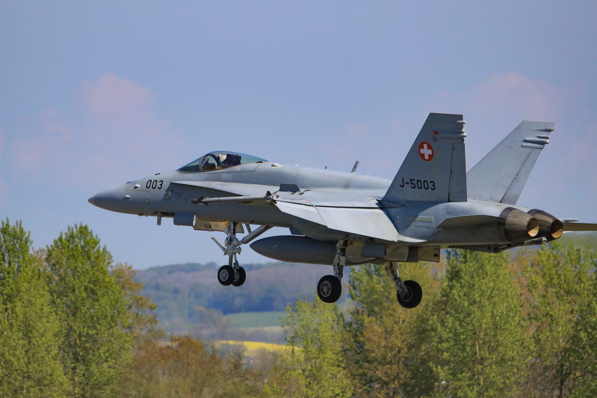 Boeing F/A-18C (Swiss Air Force) - J-5003