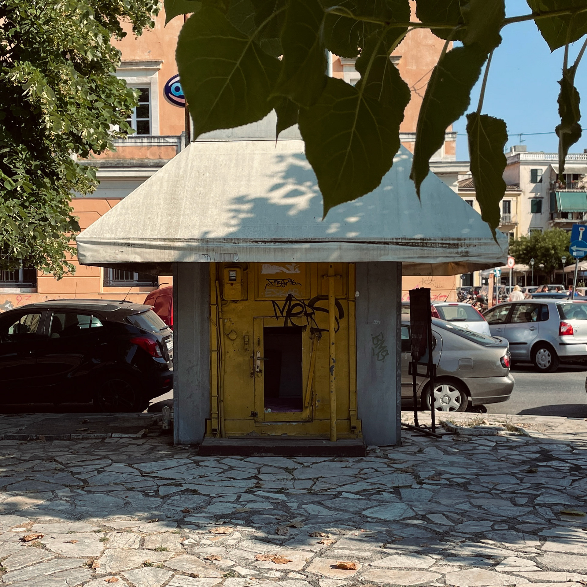 Corfu Derelict Kiosk