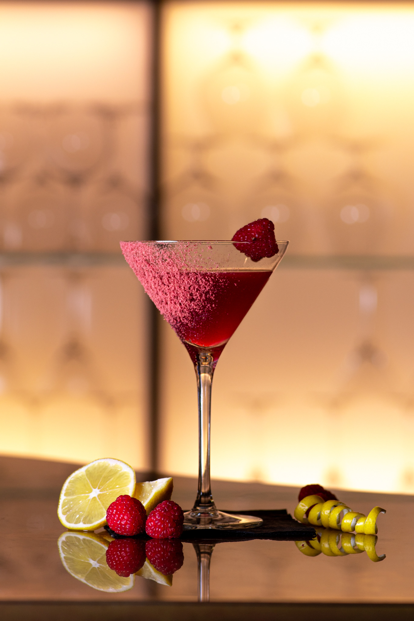 drink photography in a bar