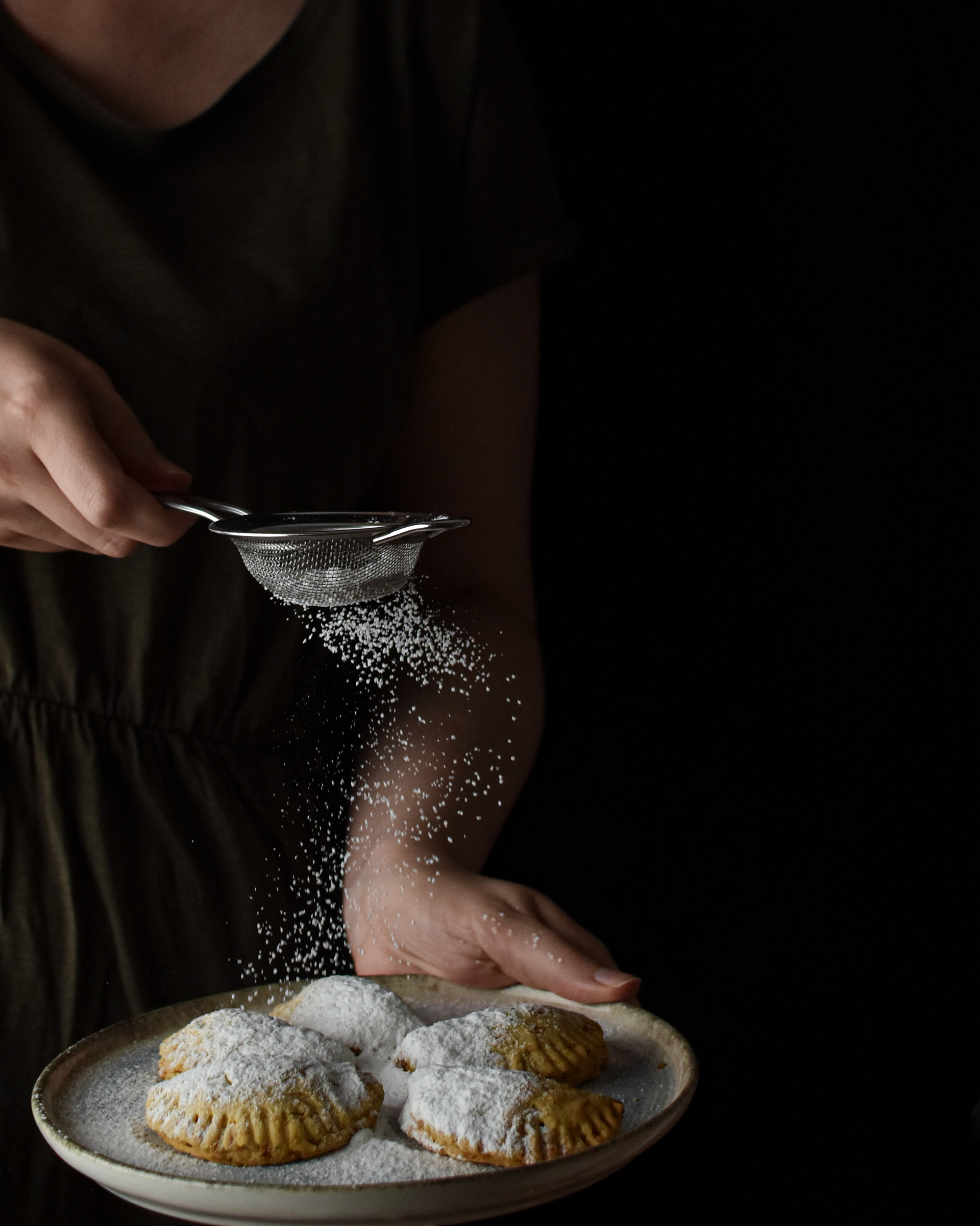 Carrot cookies with sprinkle