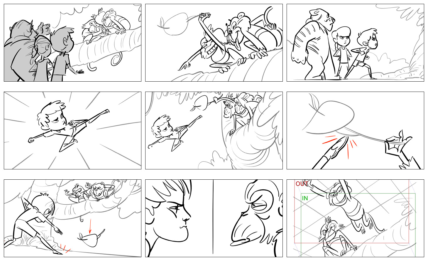 Animatic battle