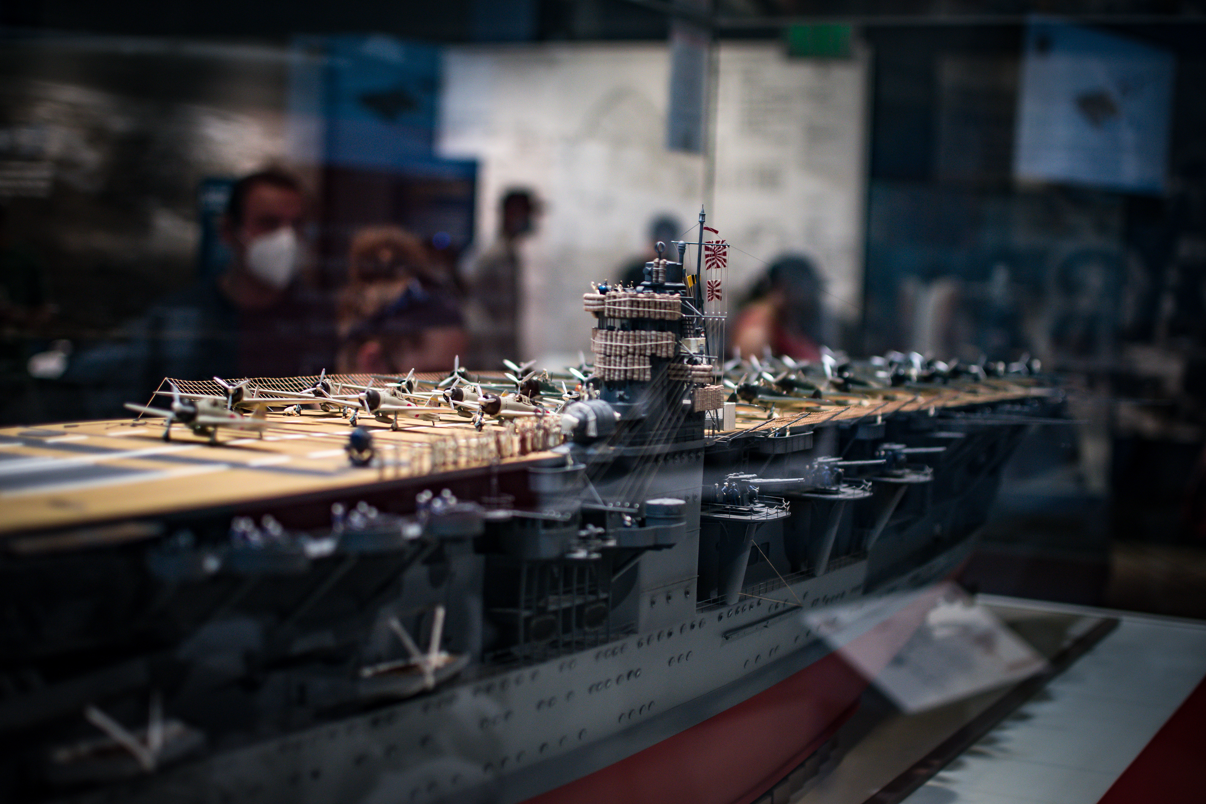 model of the japanese aircraft