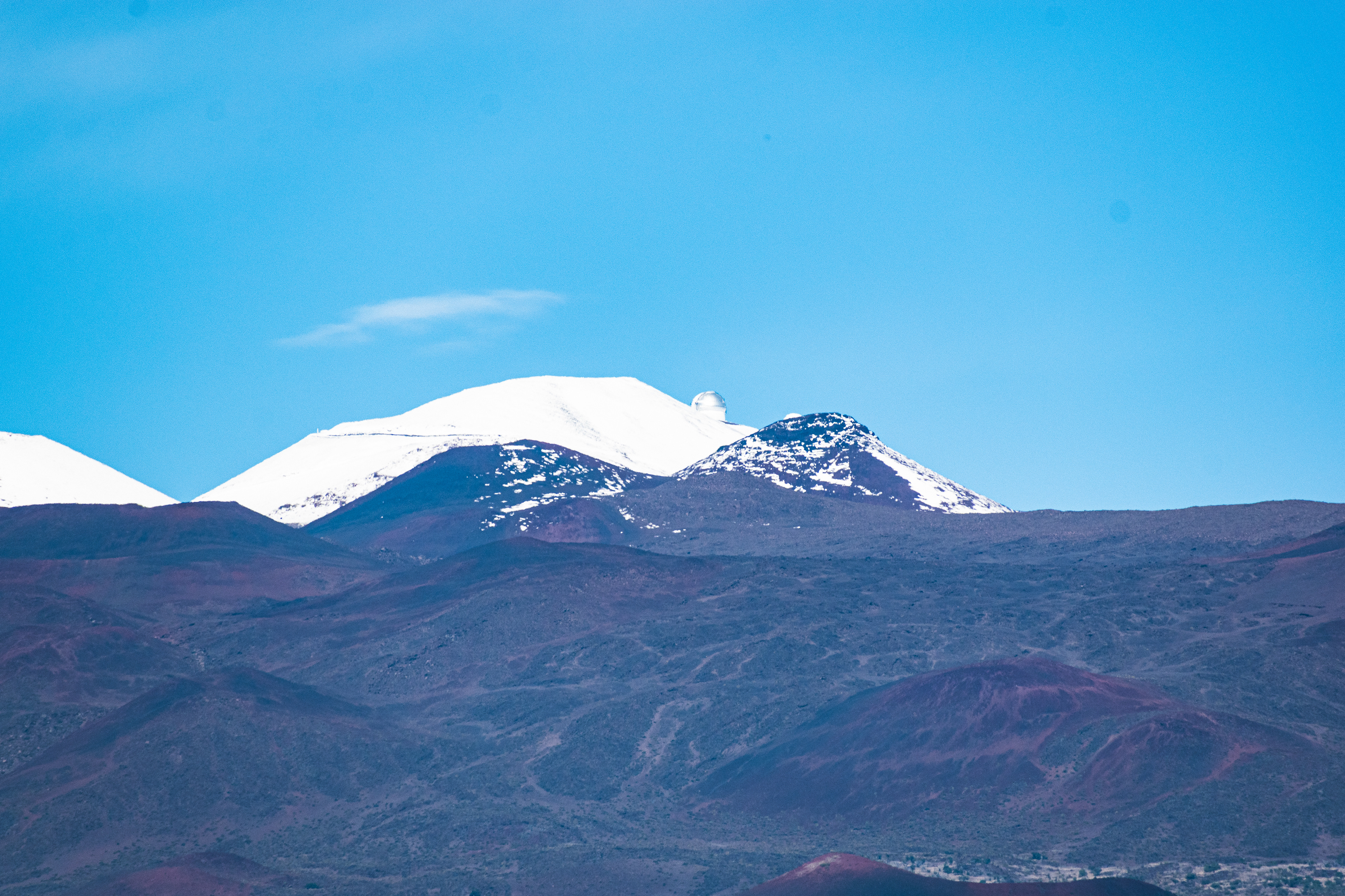 On road to Mauna Kea