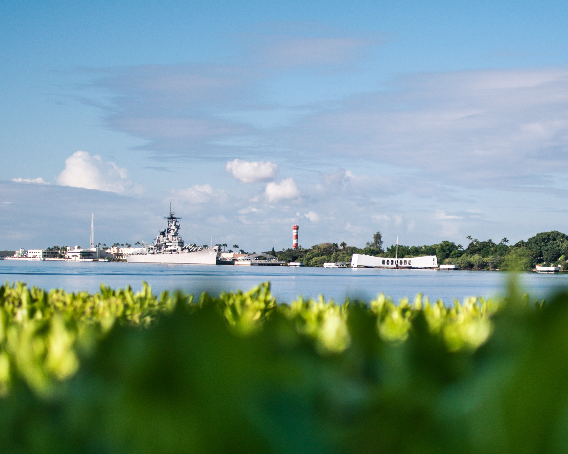 USS Arizona and USS Missouri