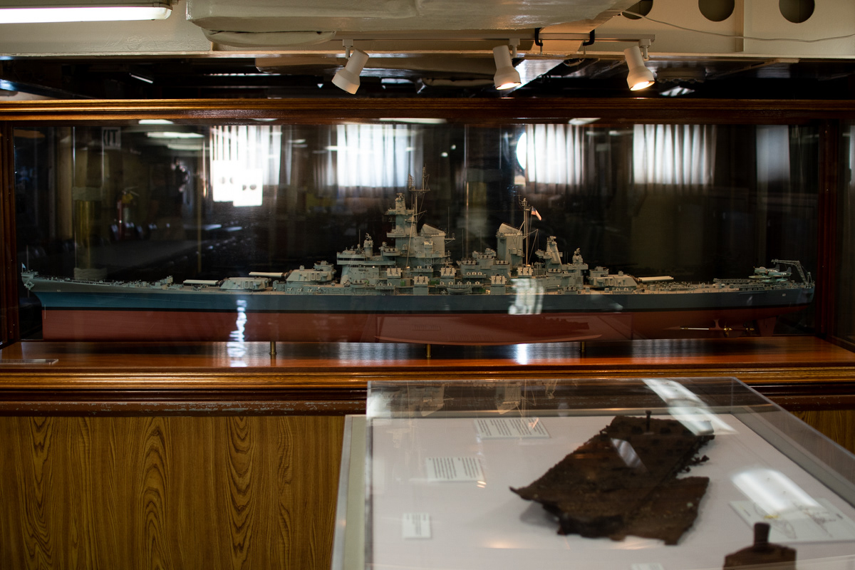 Model of USS Missouri
