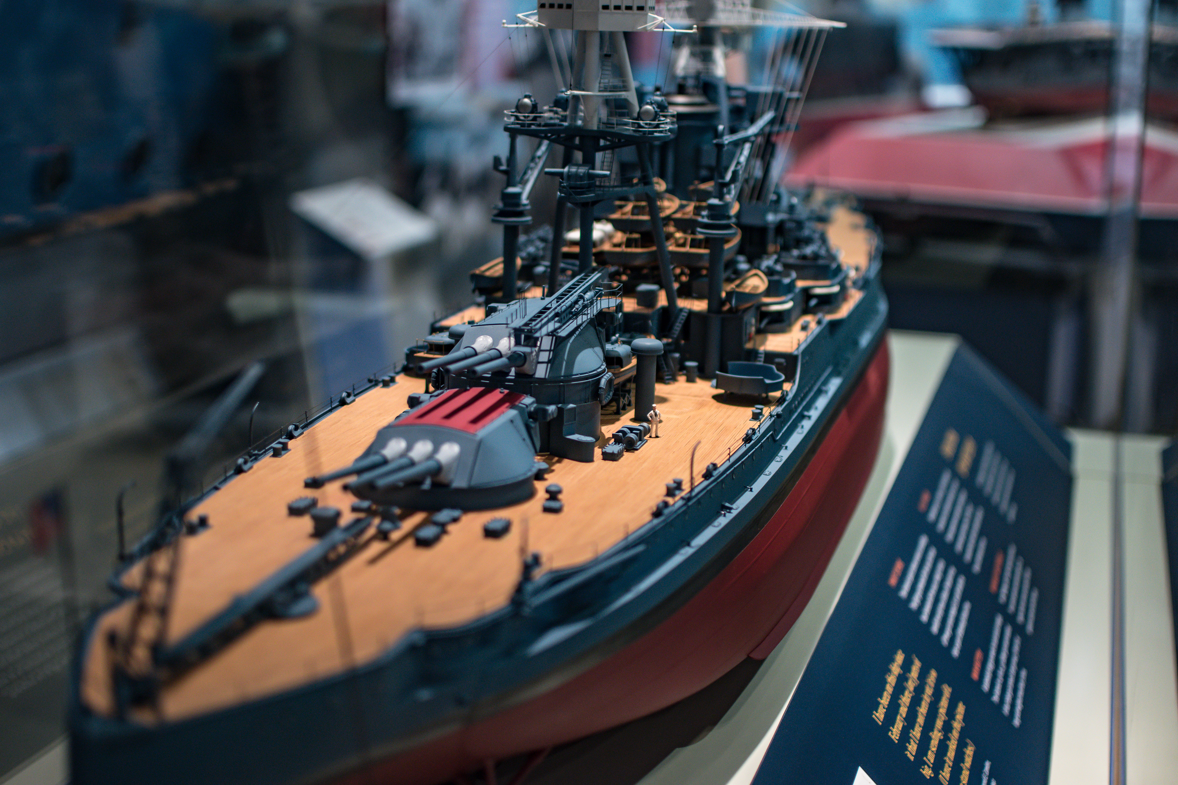 model of the USS Arizona