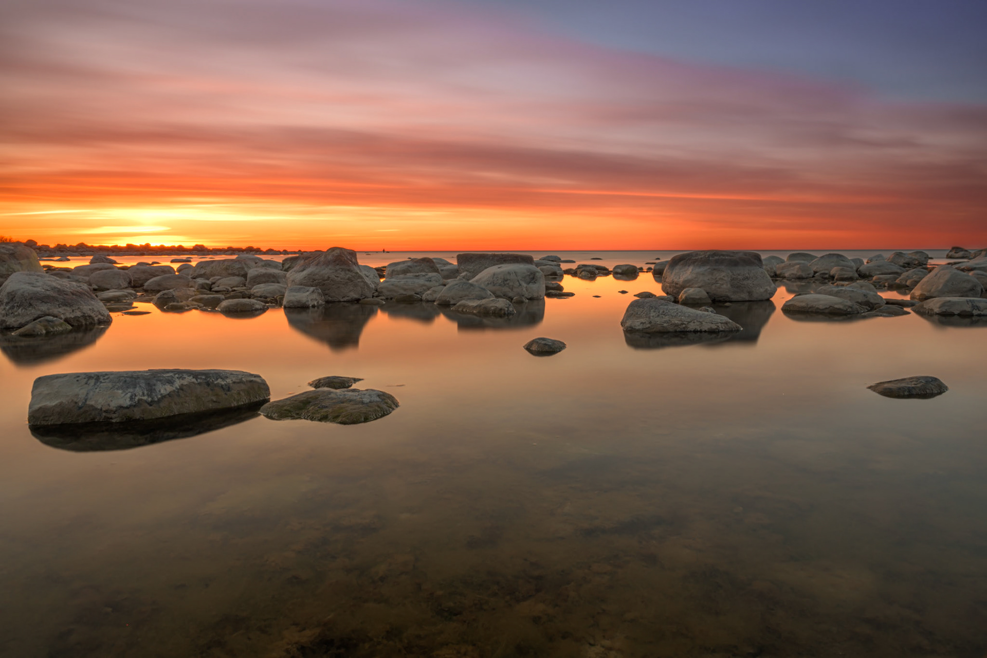 Sunset at Lohusalu / Loojang Lohusalus