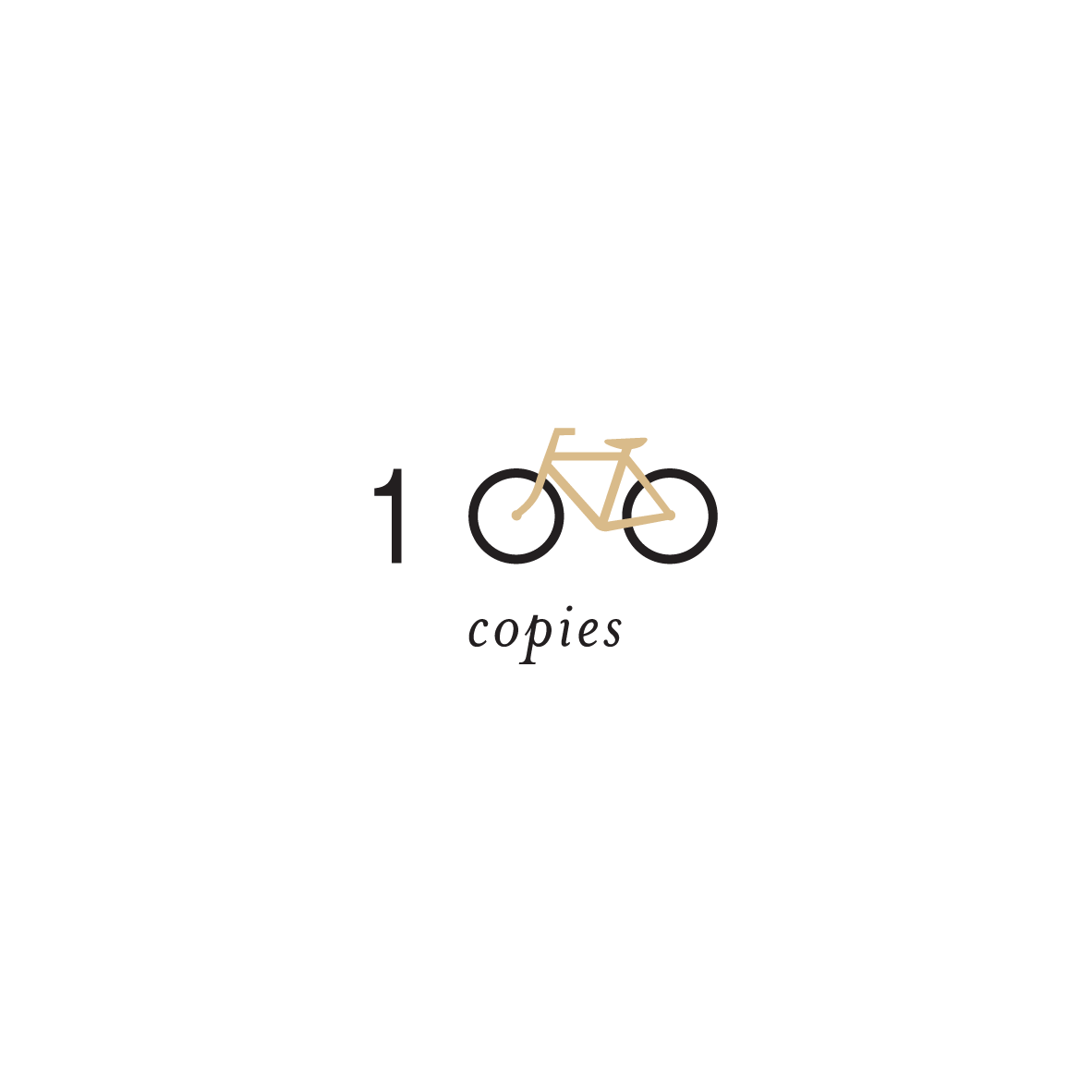 100copies Bicycle Art