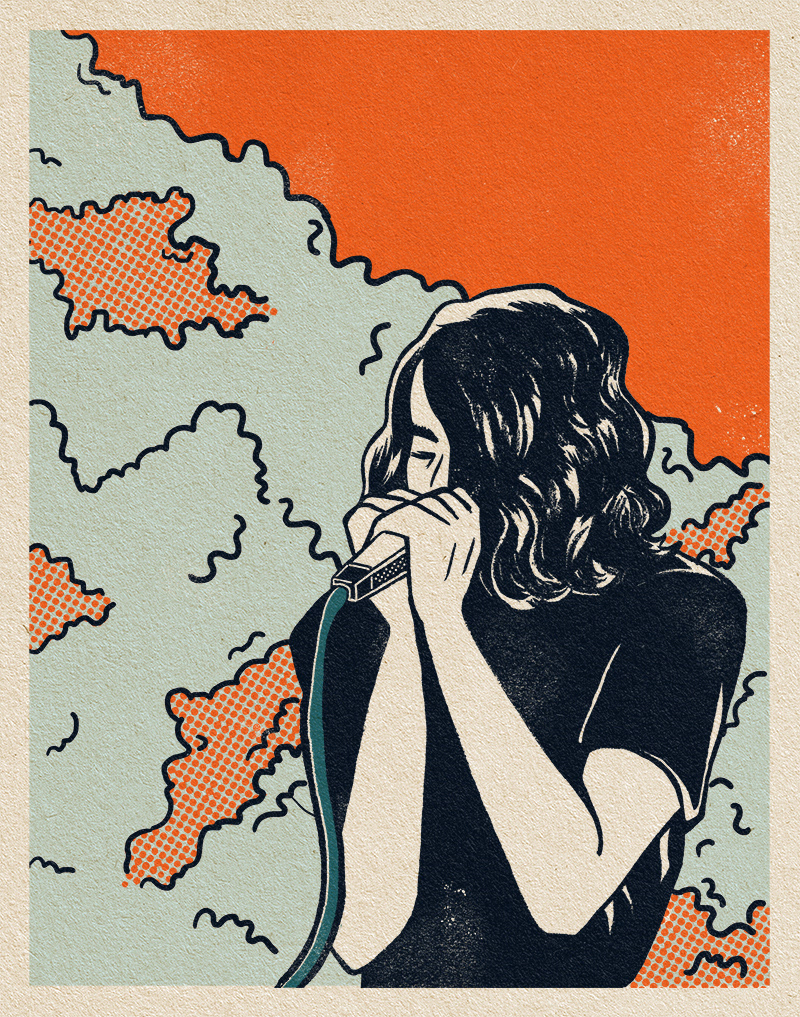 Peachtober day 2 - Smoke