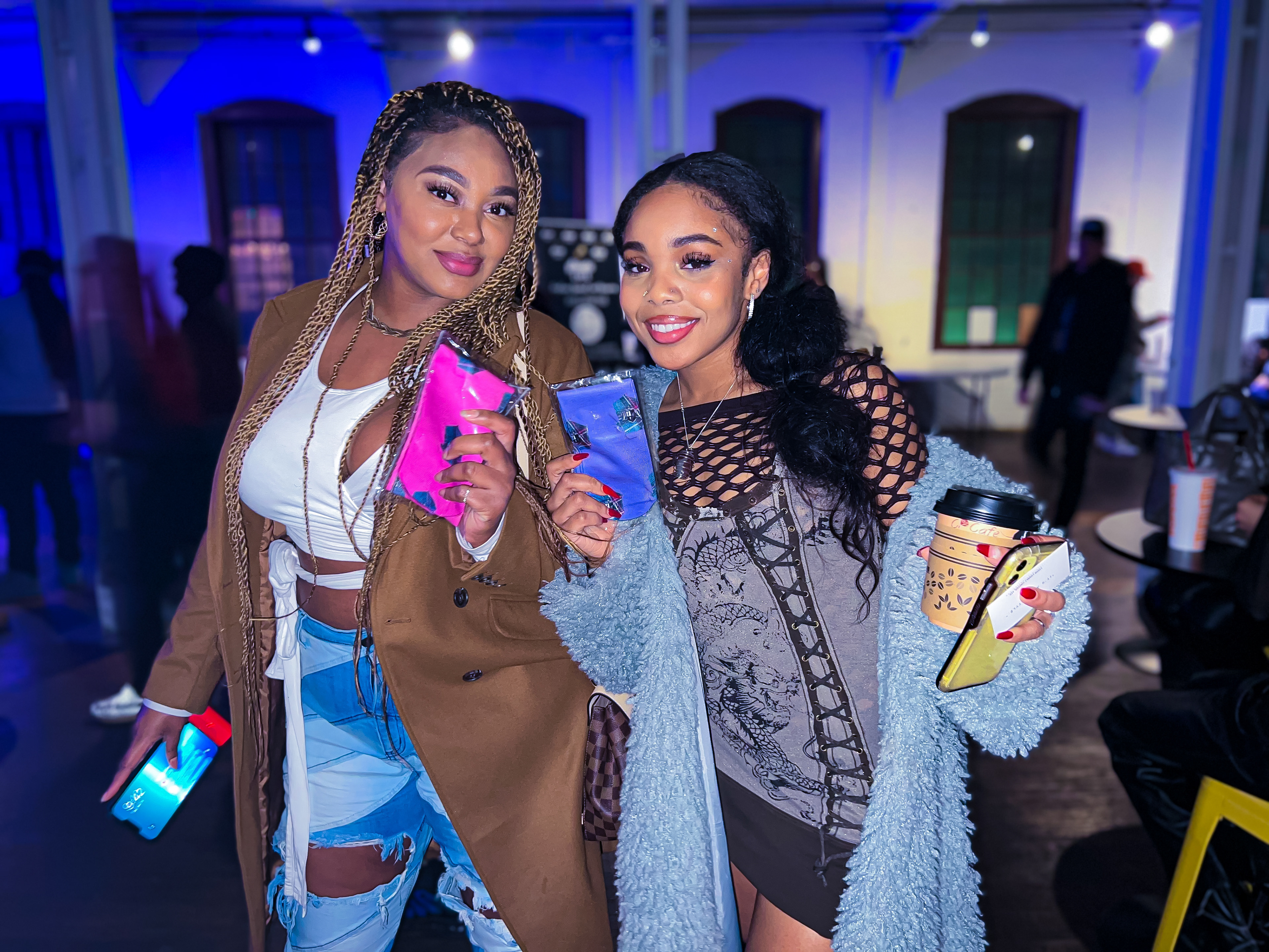 Supporters in Cleveland, Ohio with LLU Socks