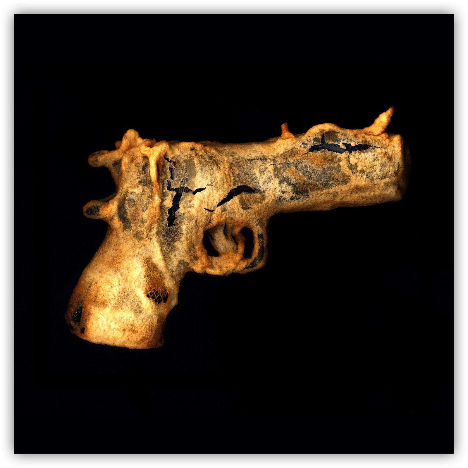 Mirko Credito Gun-fried-art-Mirko-Credito-Giclée-Print-Mirko-Credito