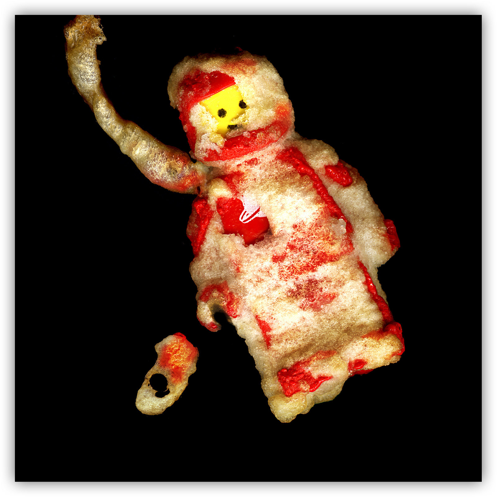 Mirko Credito Lego-space-fried-art-Mirko-Credito-Giclée-Print