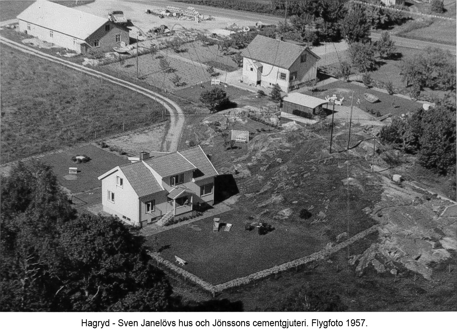 Jönssons cementgjuteri 1957.
