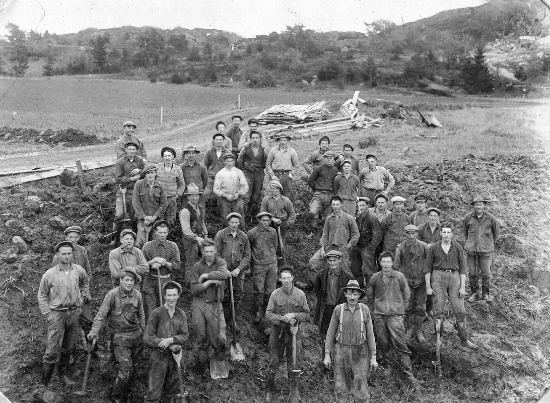 Grävning vid Stockaån