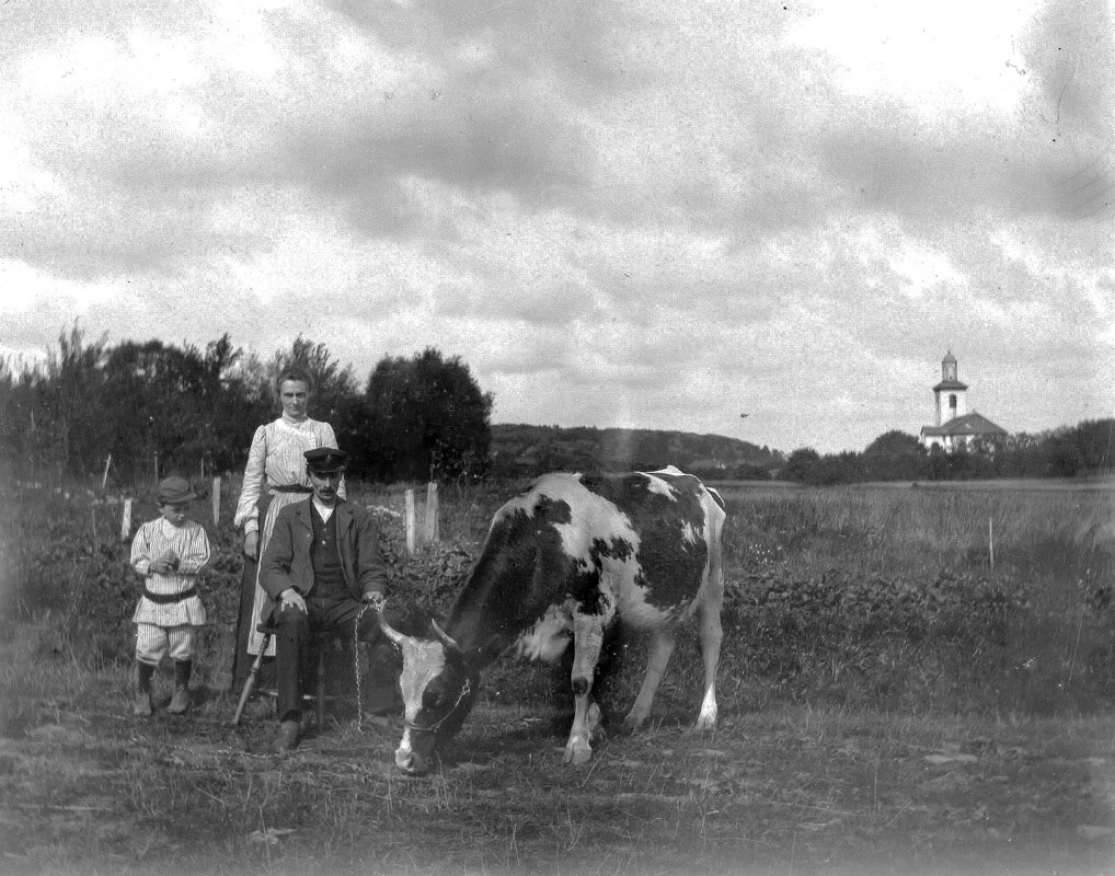 Ekenäs Alma och Herman Ekström.