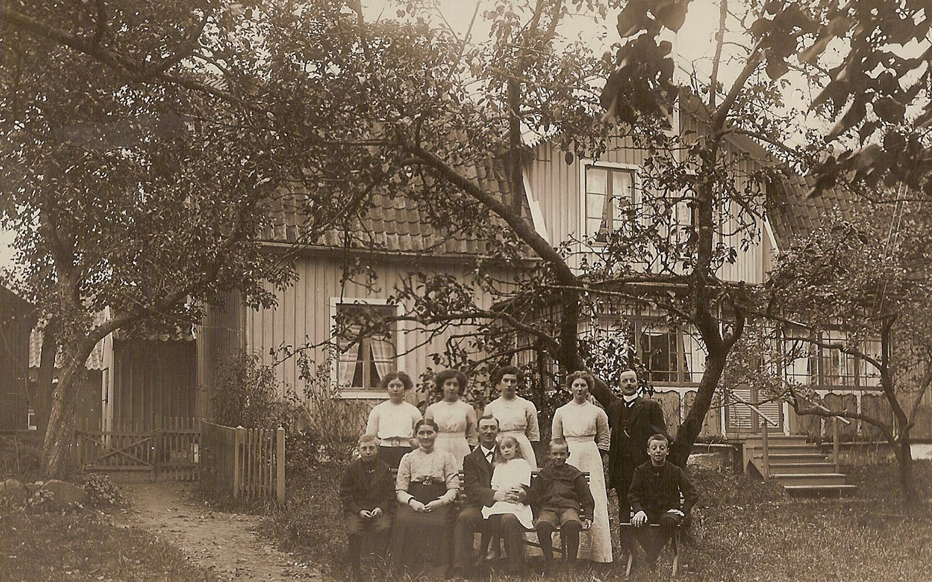 Stjerneberg i början av förra seklet.