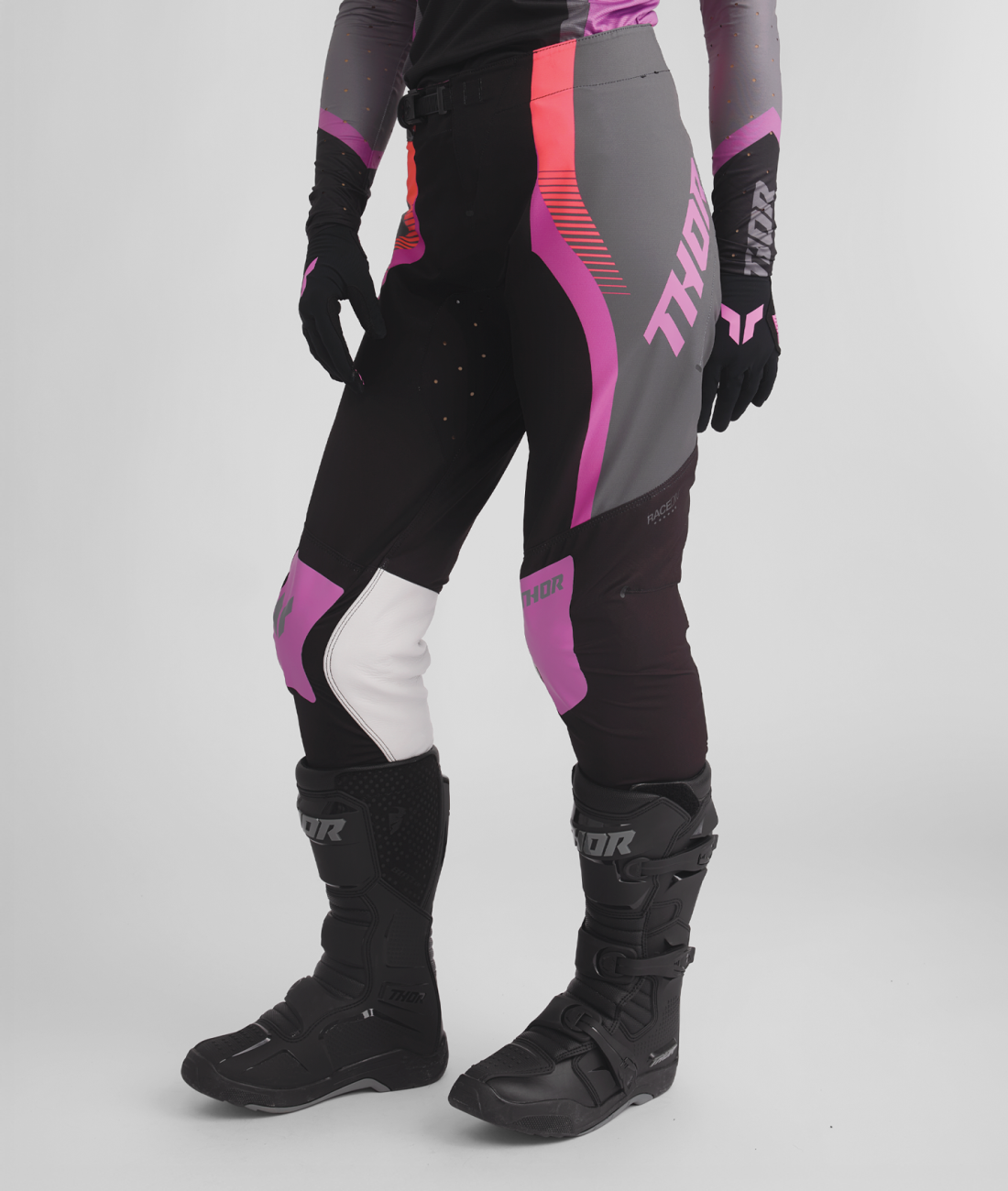 Sportmode "Velocity" - Black/Orchid
