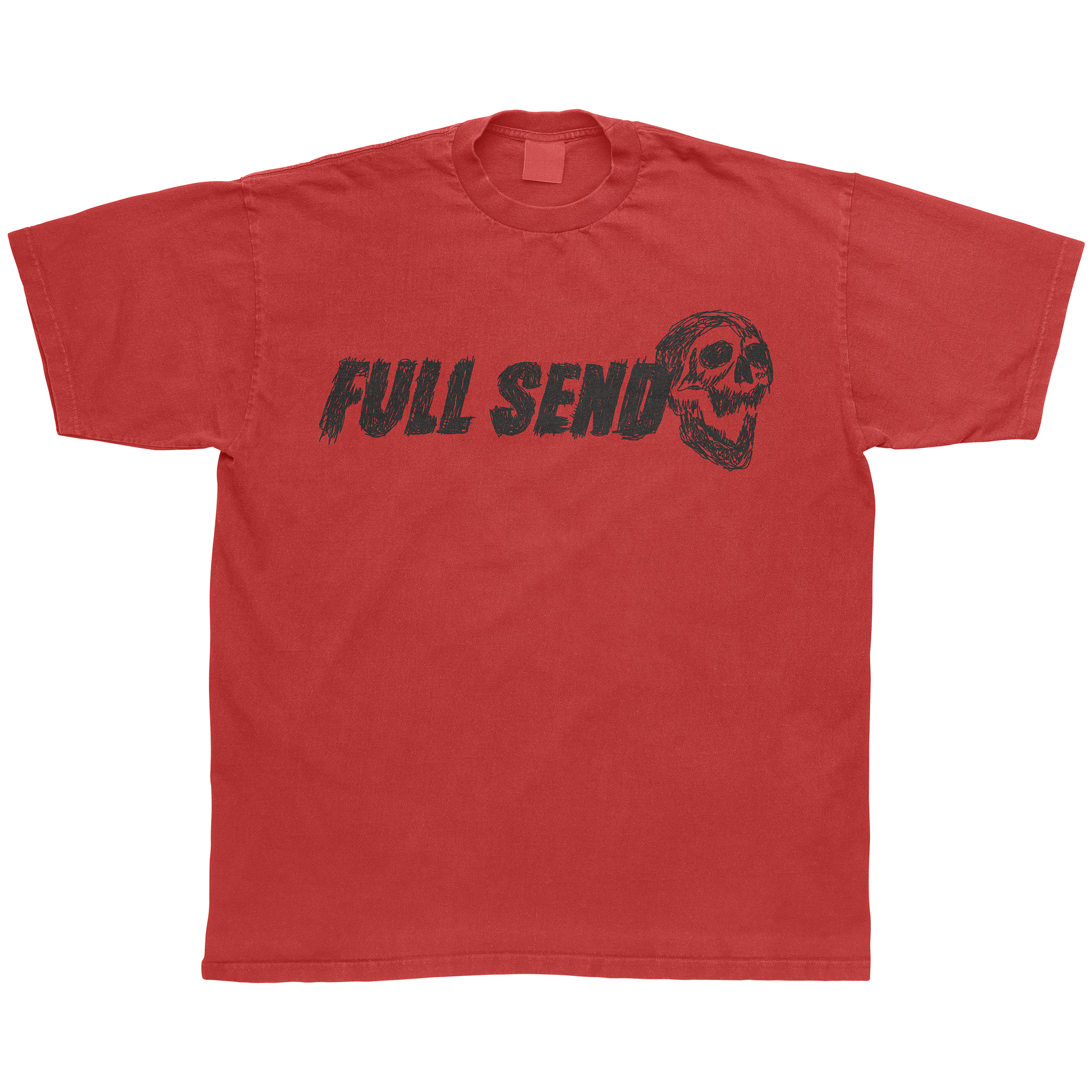 Full Send Sketchy Skull (Never Printed)