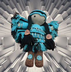 Native American doll   FRONT