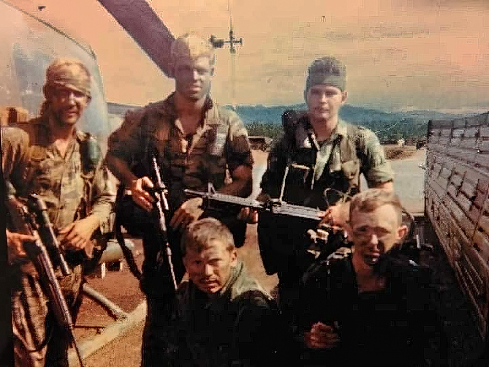 Mike Team: Jim Strassener, Dick Davis, Al Byrd, Skip Androwski, Leonard "Stick" Peters