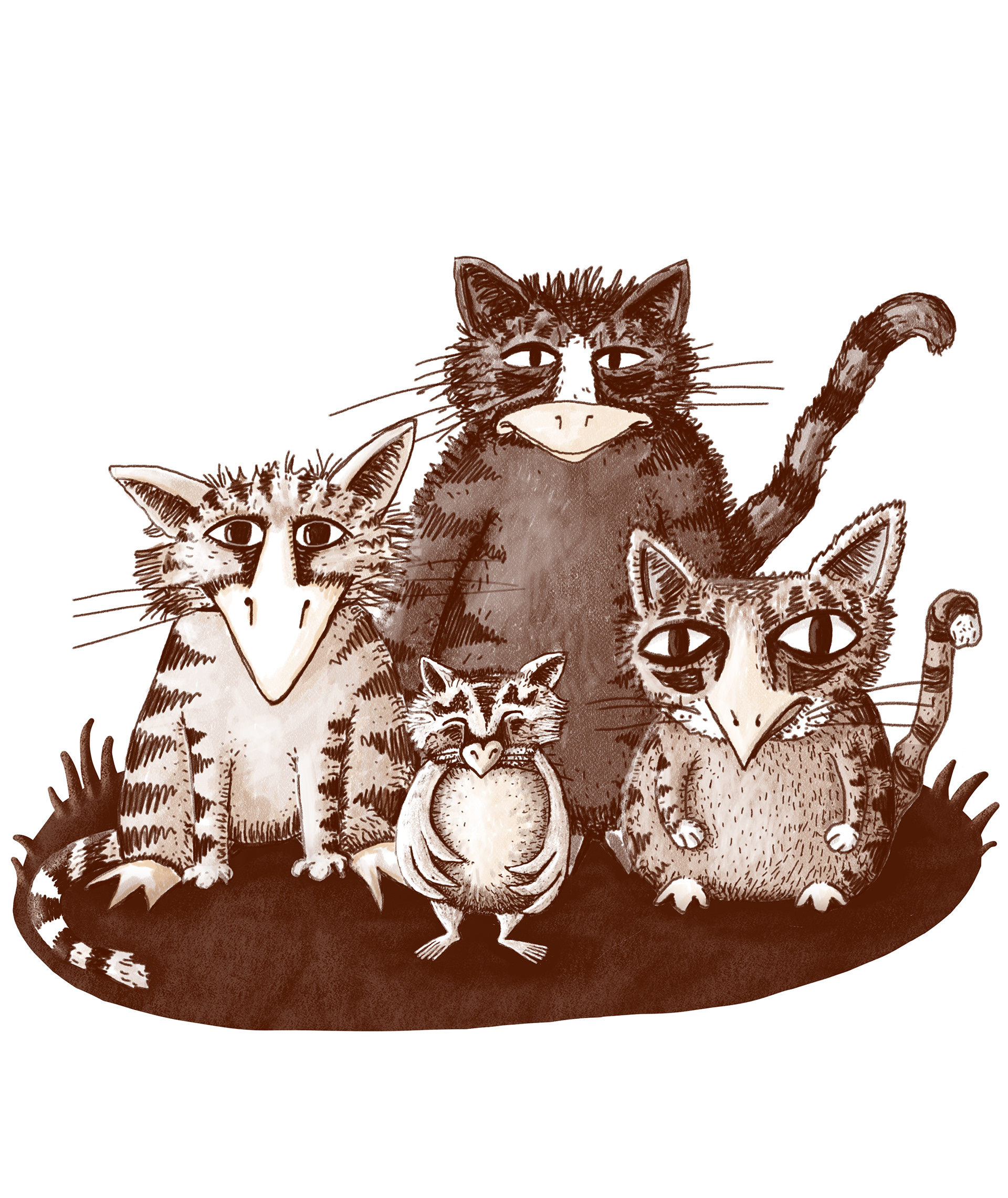 freie Arbeit, Illustration
