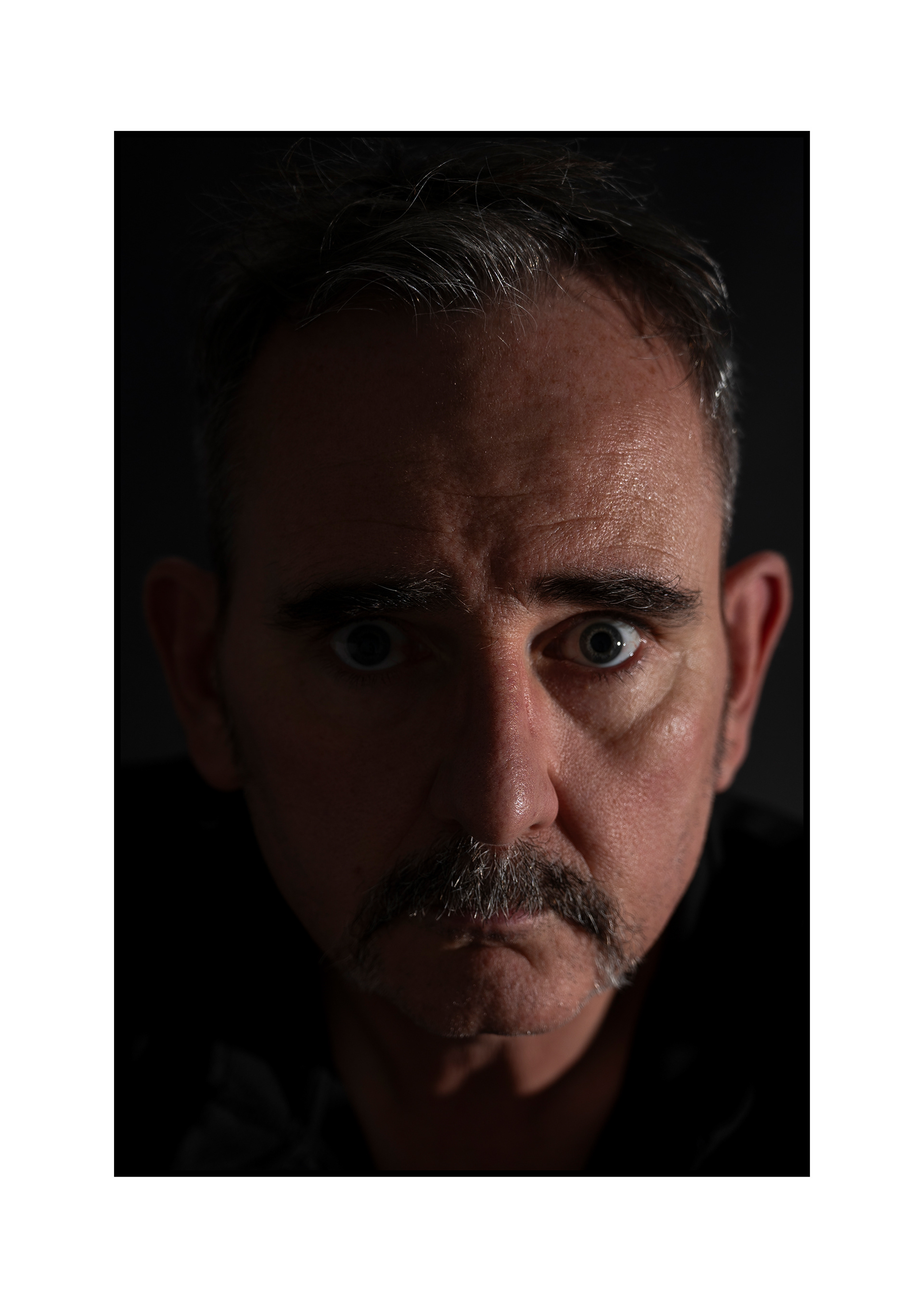 3rd self portrait PTSD what i have seen