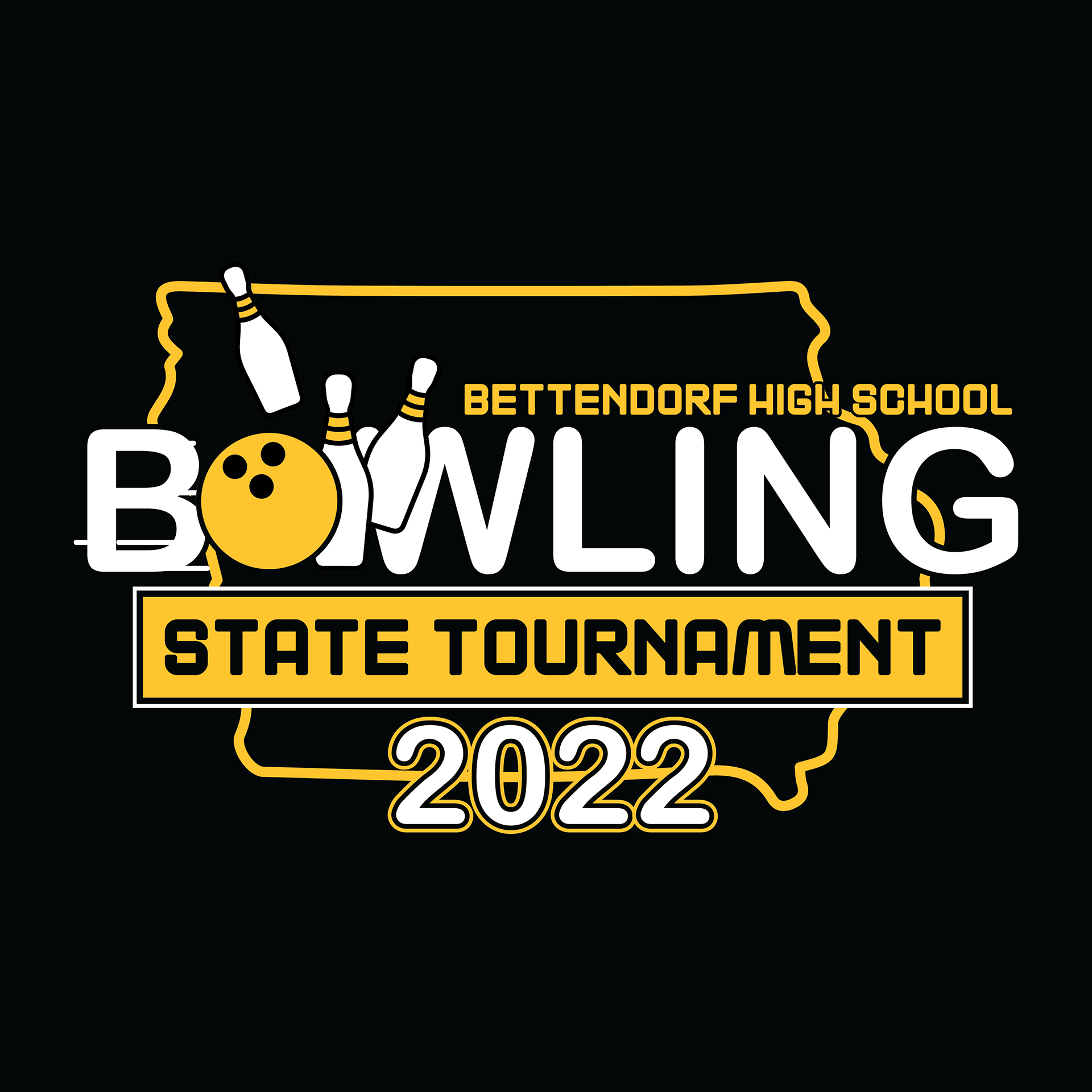 Bettendorf High School Bowling State (2022)