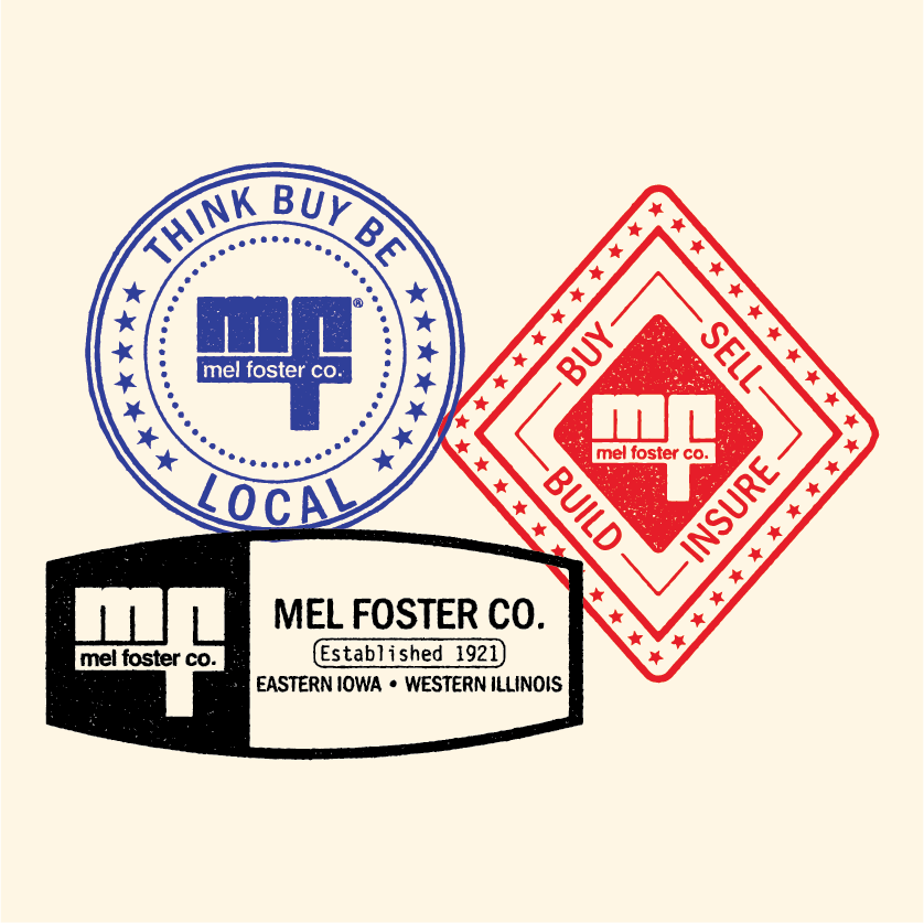 Mel Foster vintage travel stamps (2024)