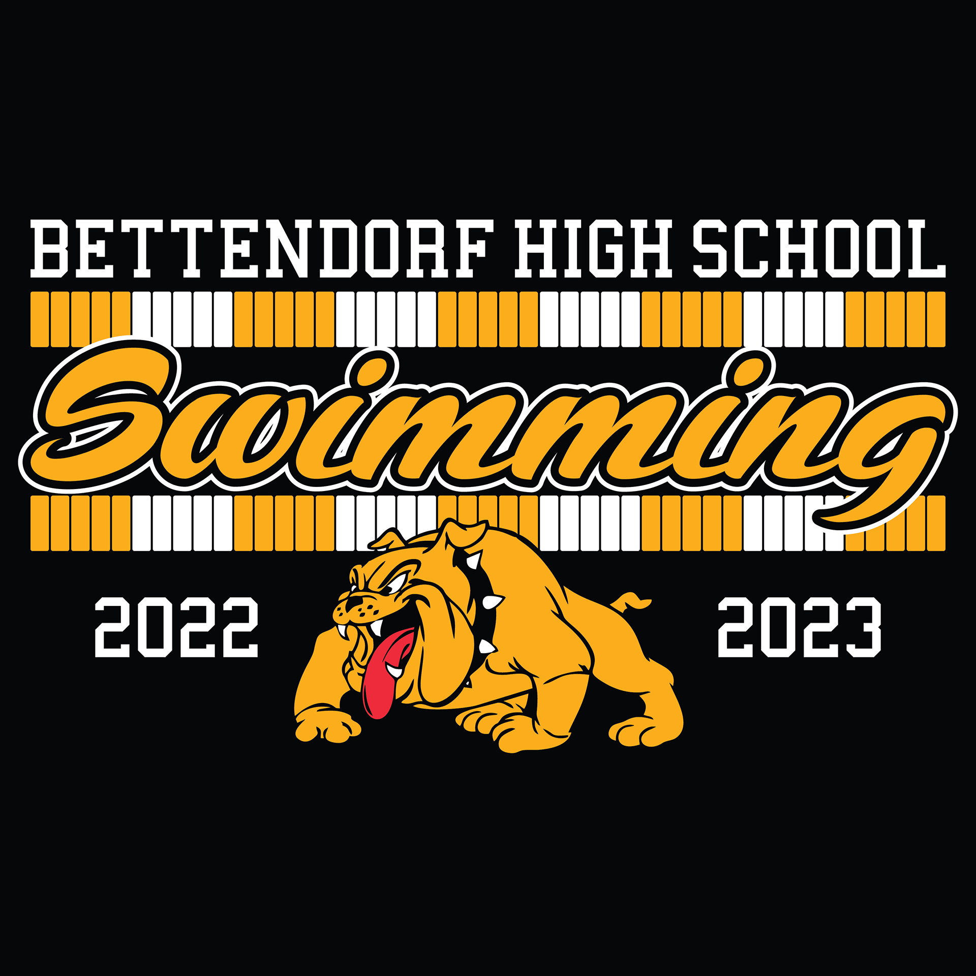 Bettendorf High School 2022-23 Boys' Swimming (2022)