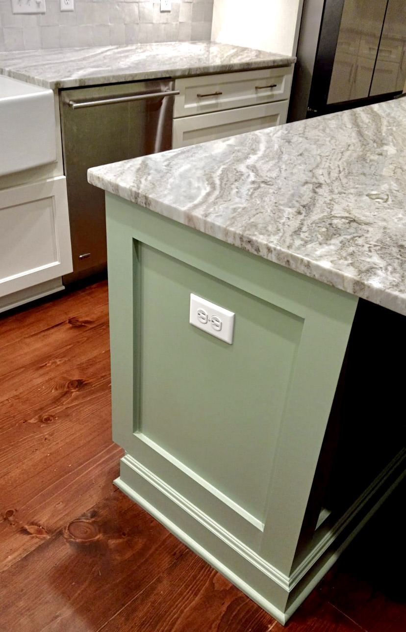 Remodel photo - Island detail