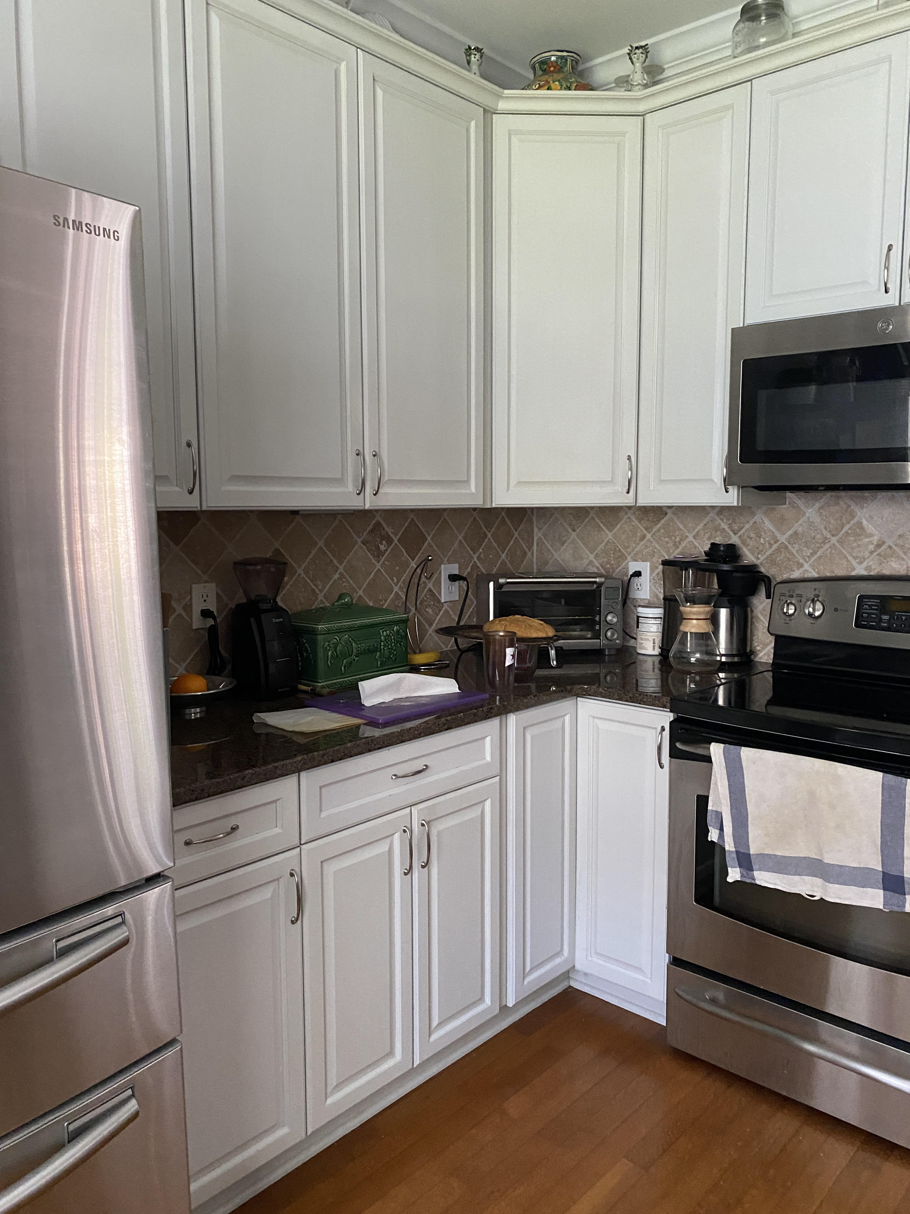 Location of new banquette corner