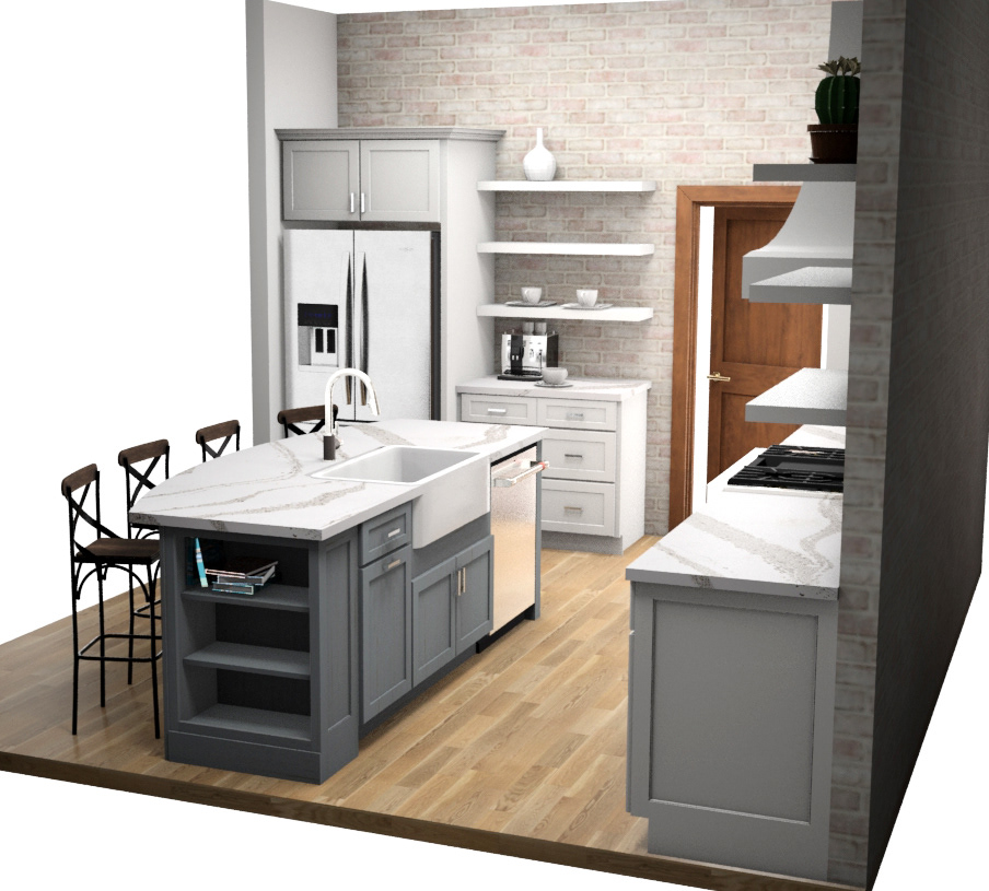 Coffee station feature