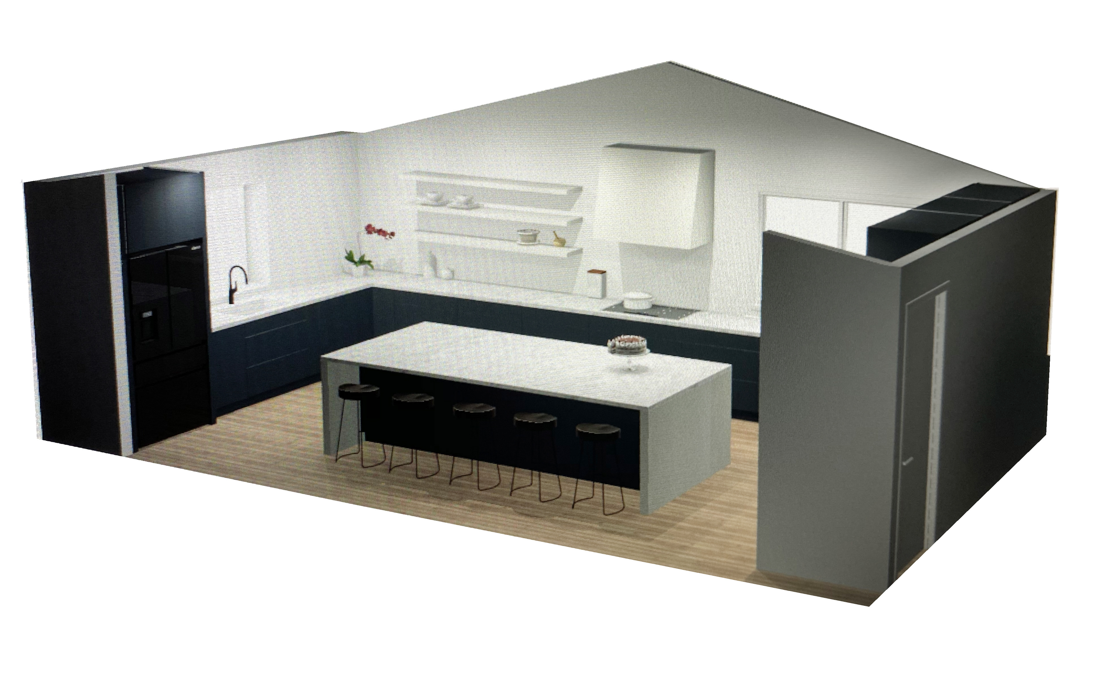 Drop Ceiling and Walls come down!