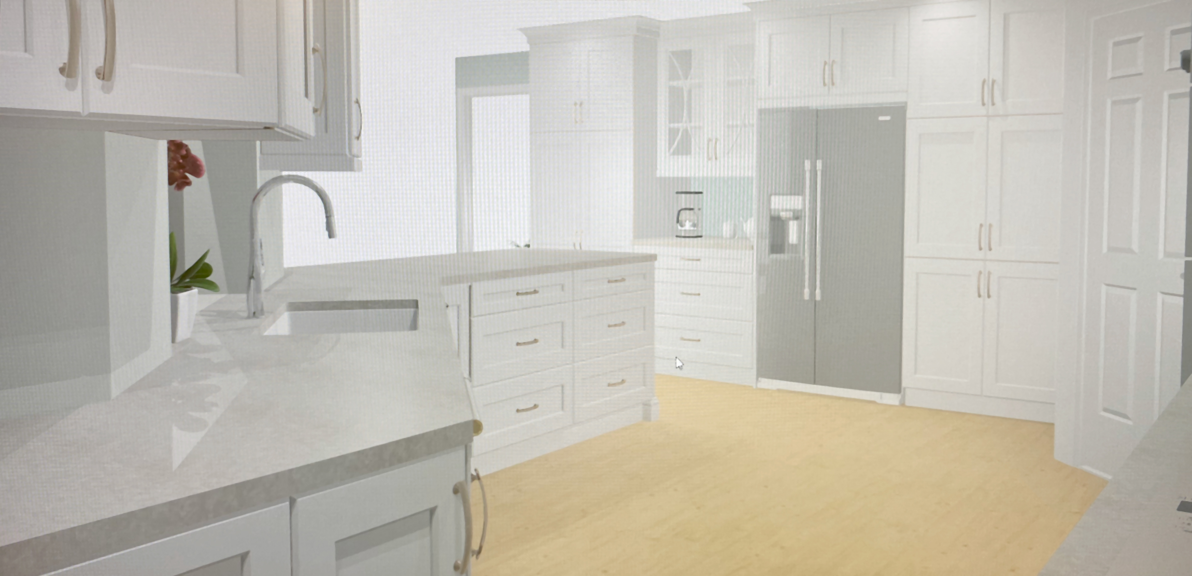 Re-design for additional storage & workspace flow