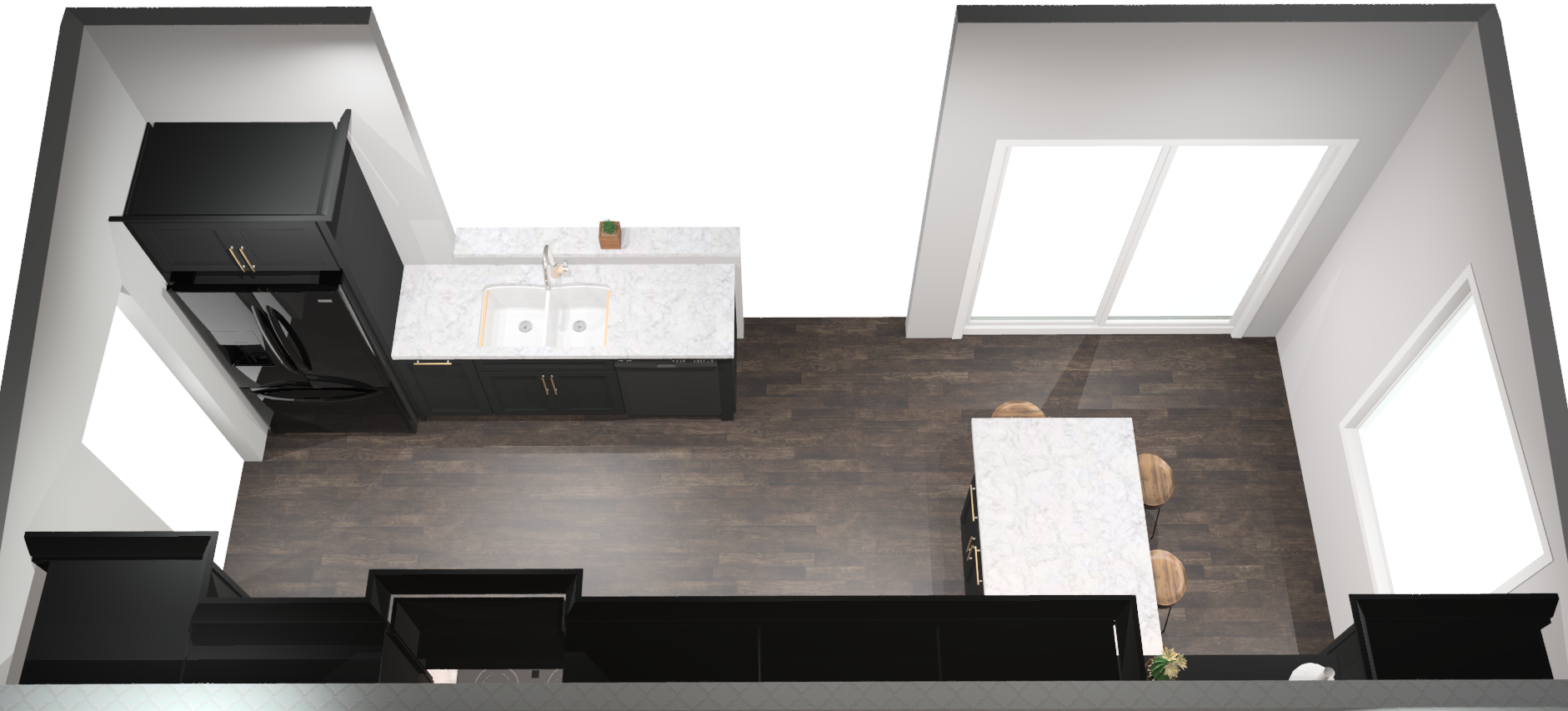 Dining area moved to addition