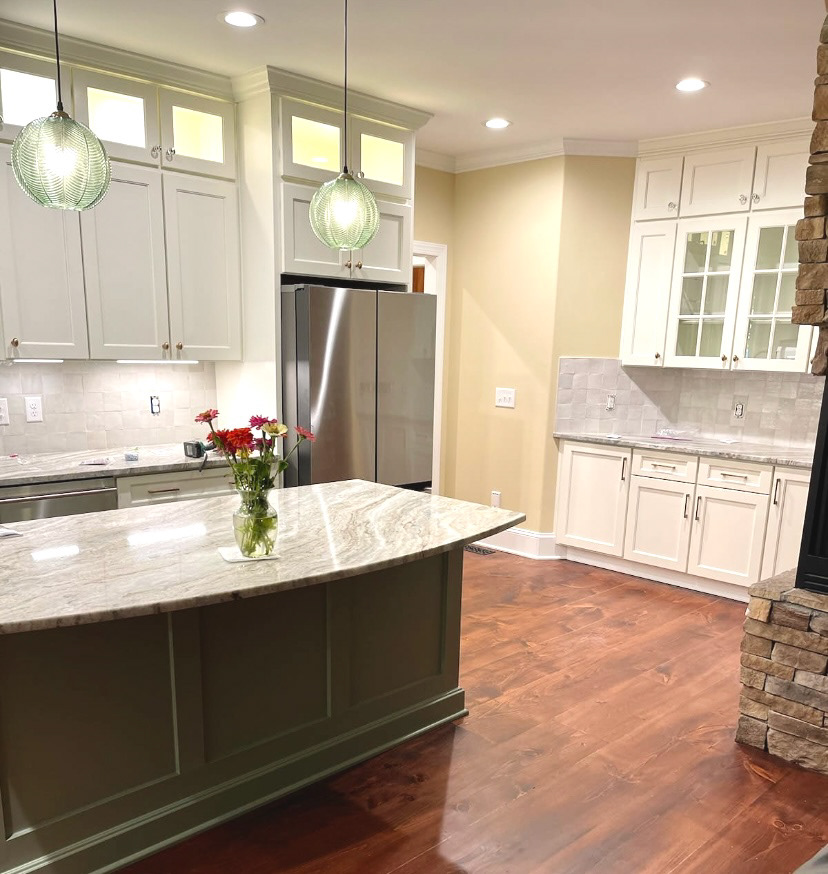 Remodel photo with coffee nook