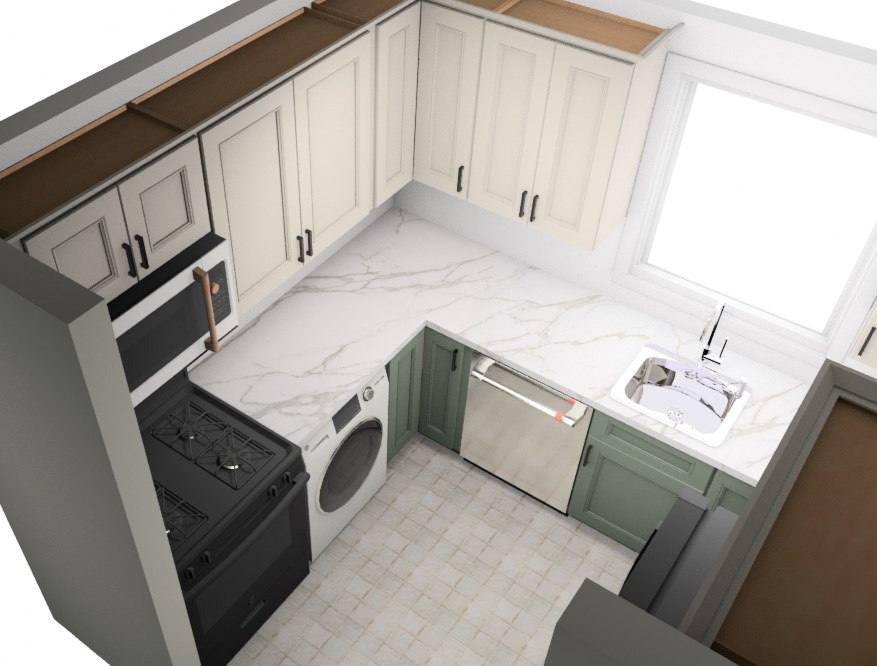 Aging in place W/D combo