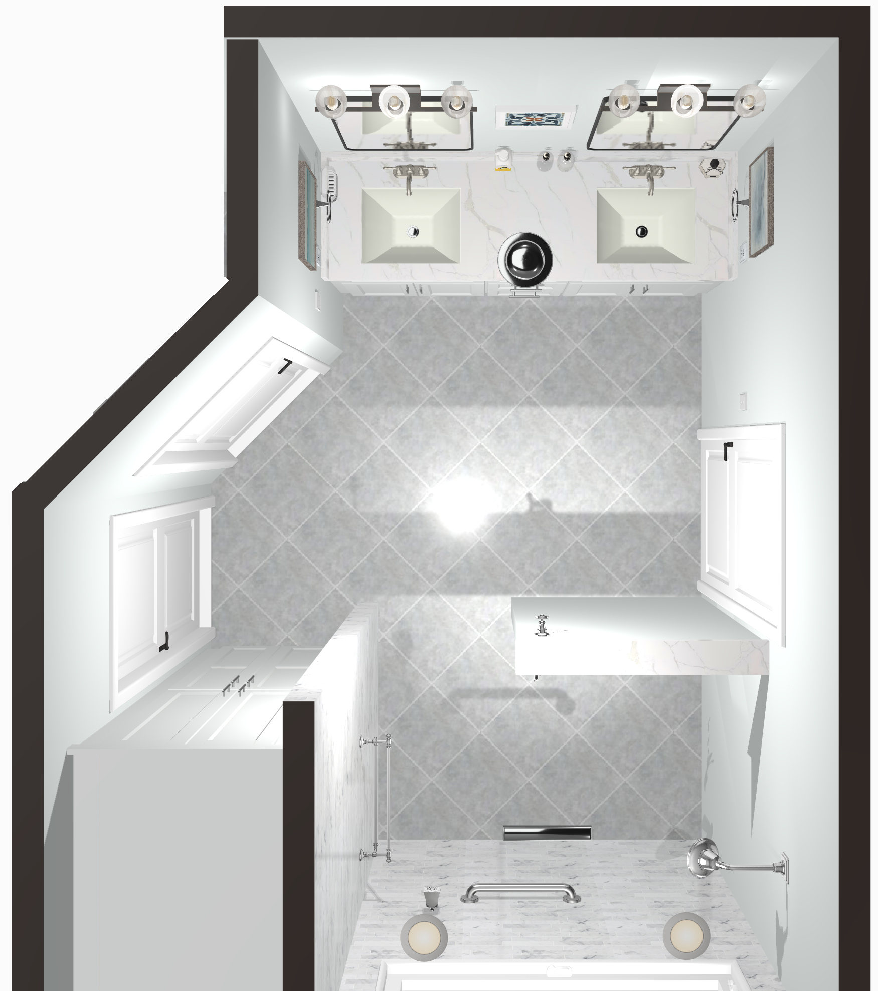 Add double vanities