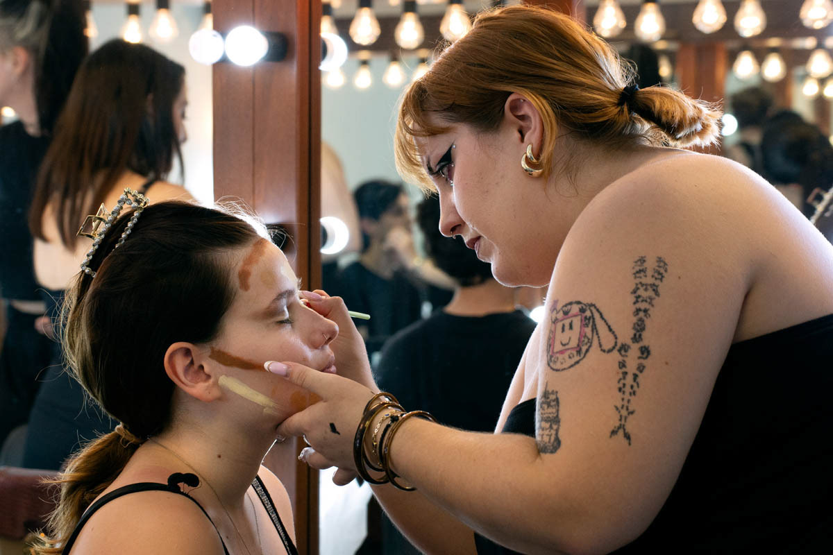 From Backstage Make Up From IEK AKMI Students