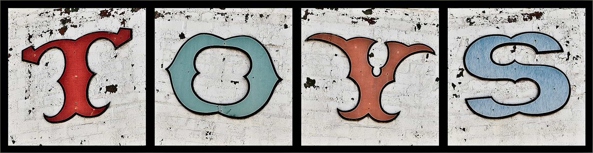 Tetraptych SignageRear of building2281 Honolulu AvenueMontrose, CA