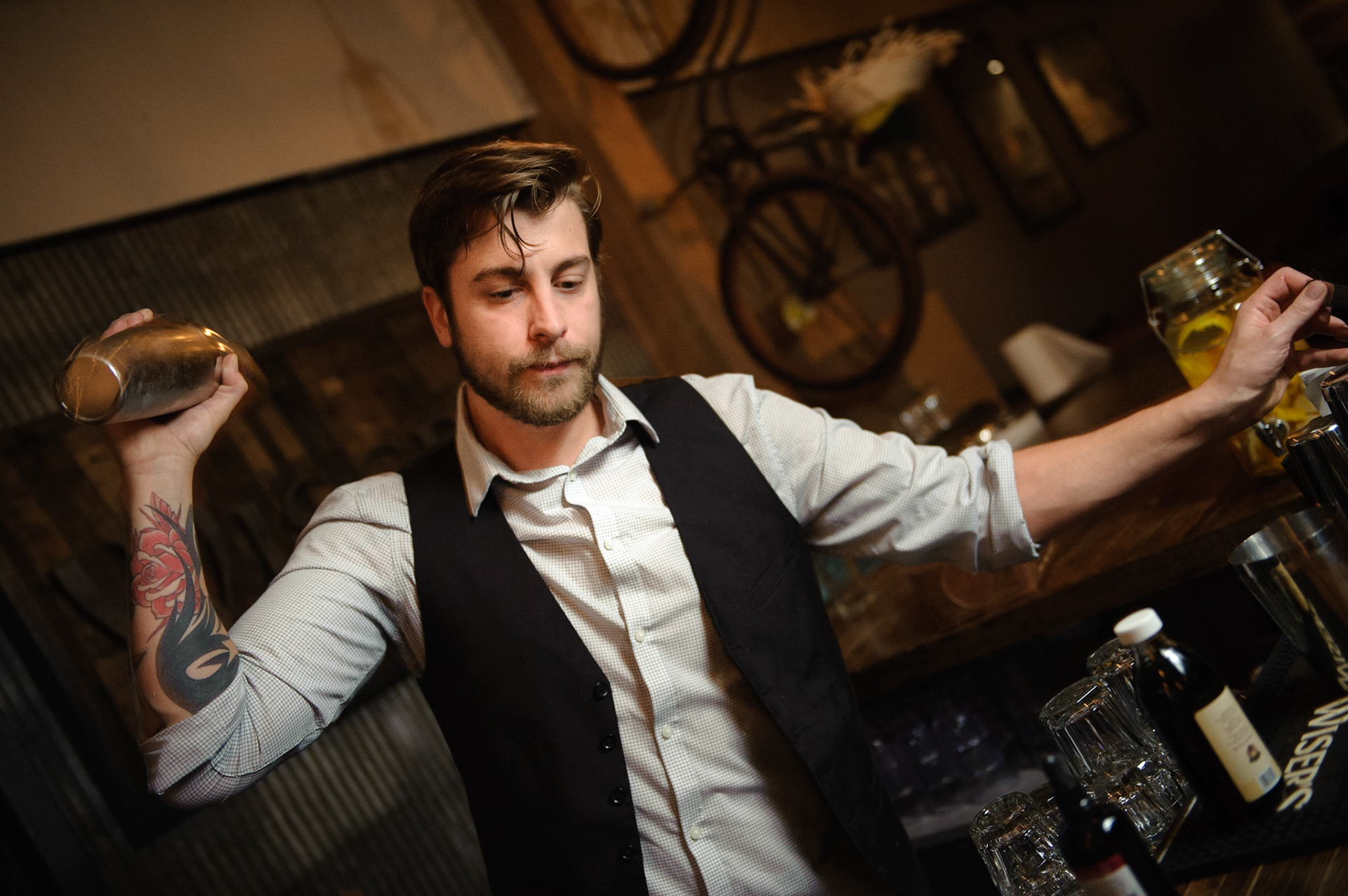 Jordan from the Foundry Pub for The Urbanite.