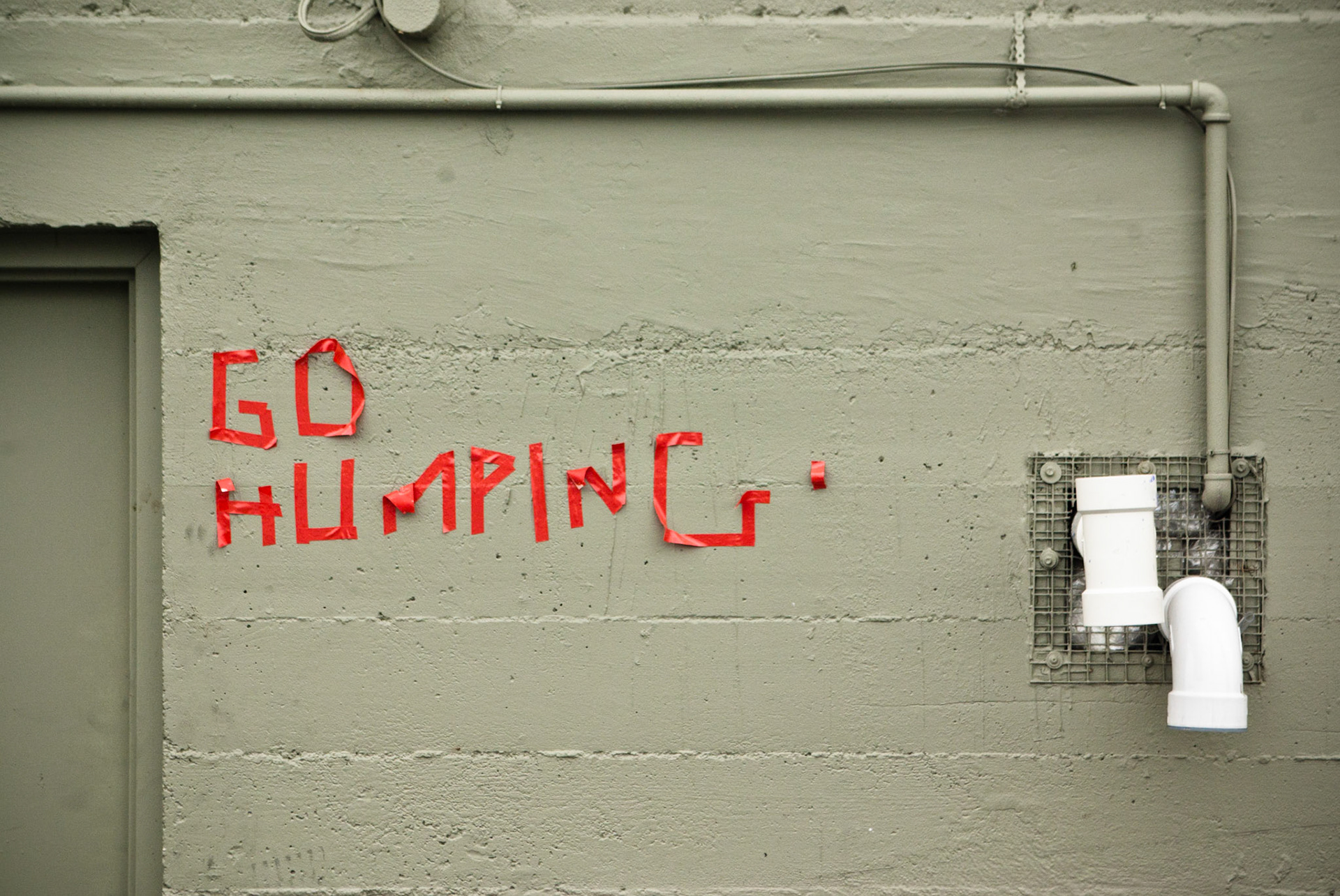 I don't usually photograph anything but writing for this project, however, this needed to be shot. I took it on Tuesday. Let's see what tomorrow brings.