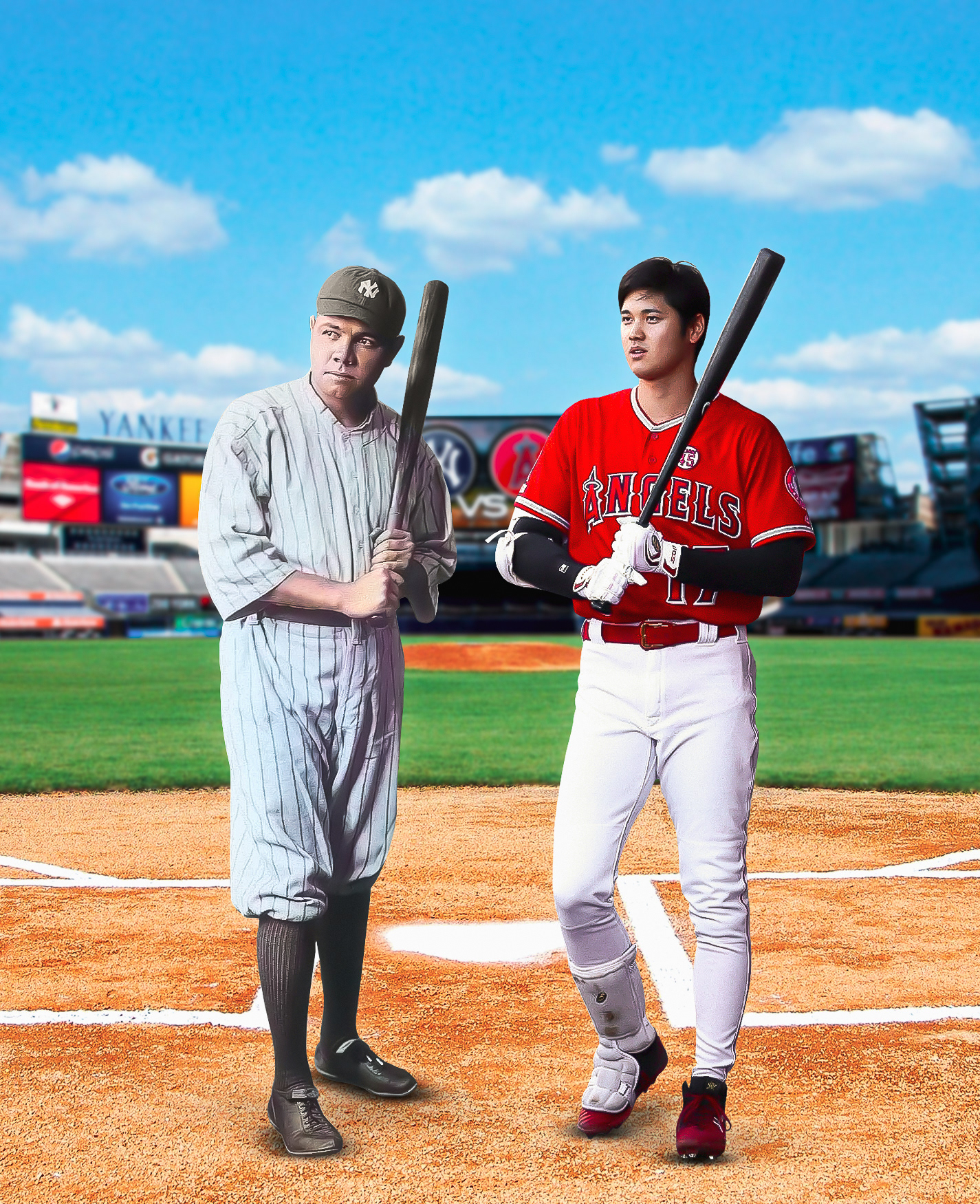 Babe Ruth x Shohei Ohtani