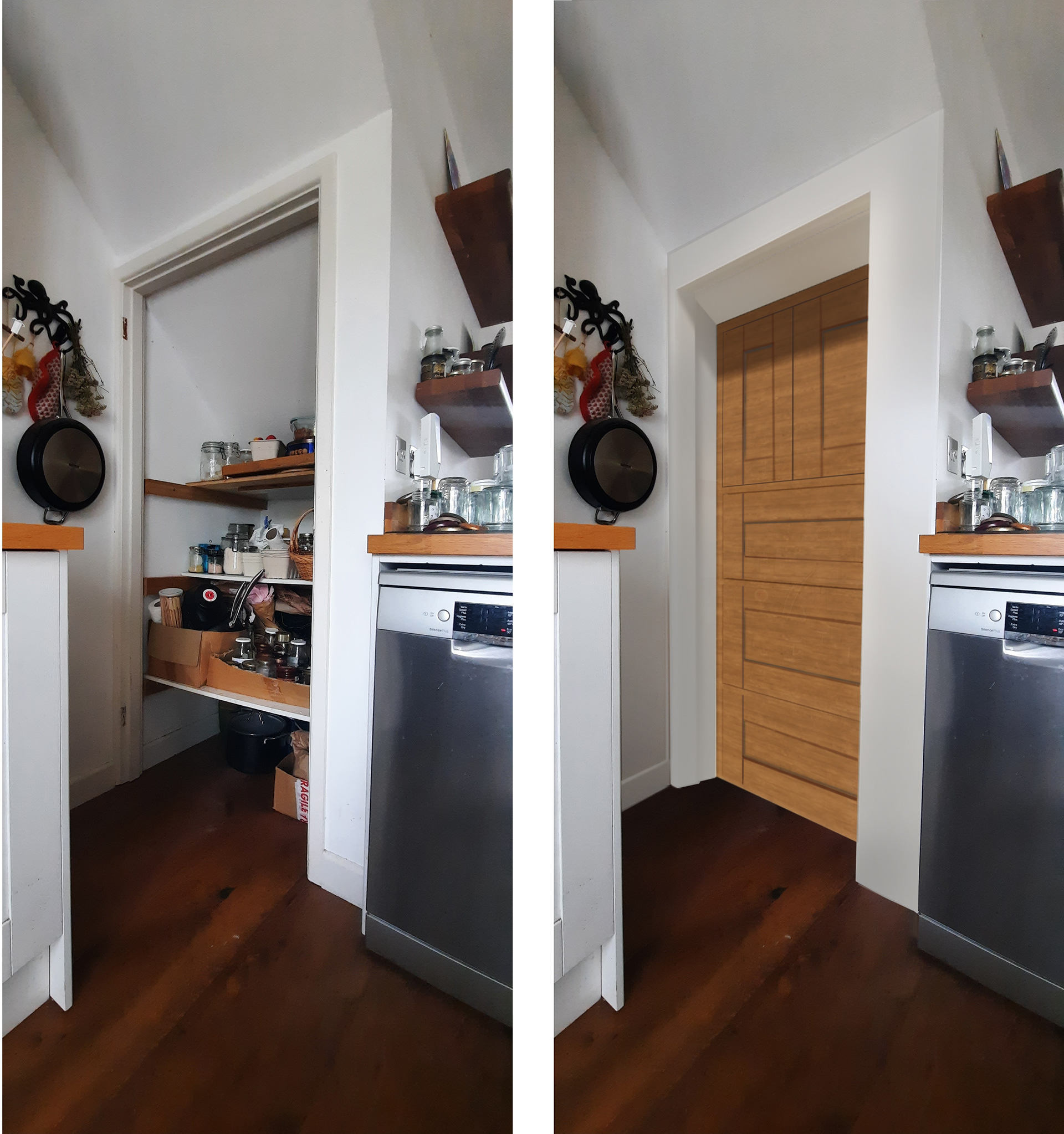 Existing Larder and Photoshop Visualisation