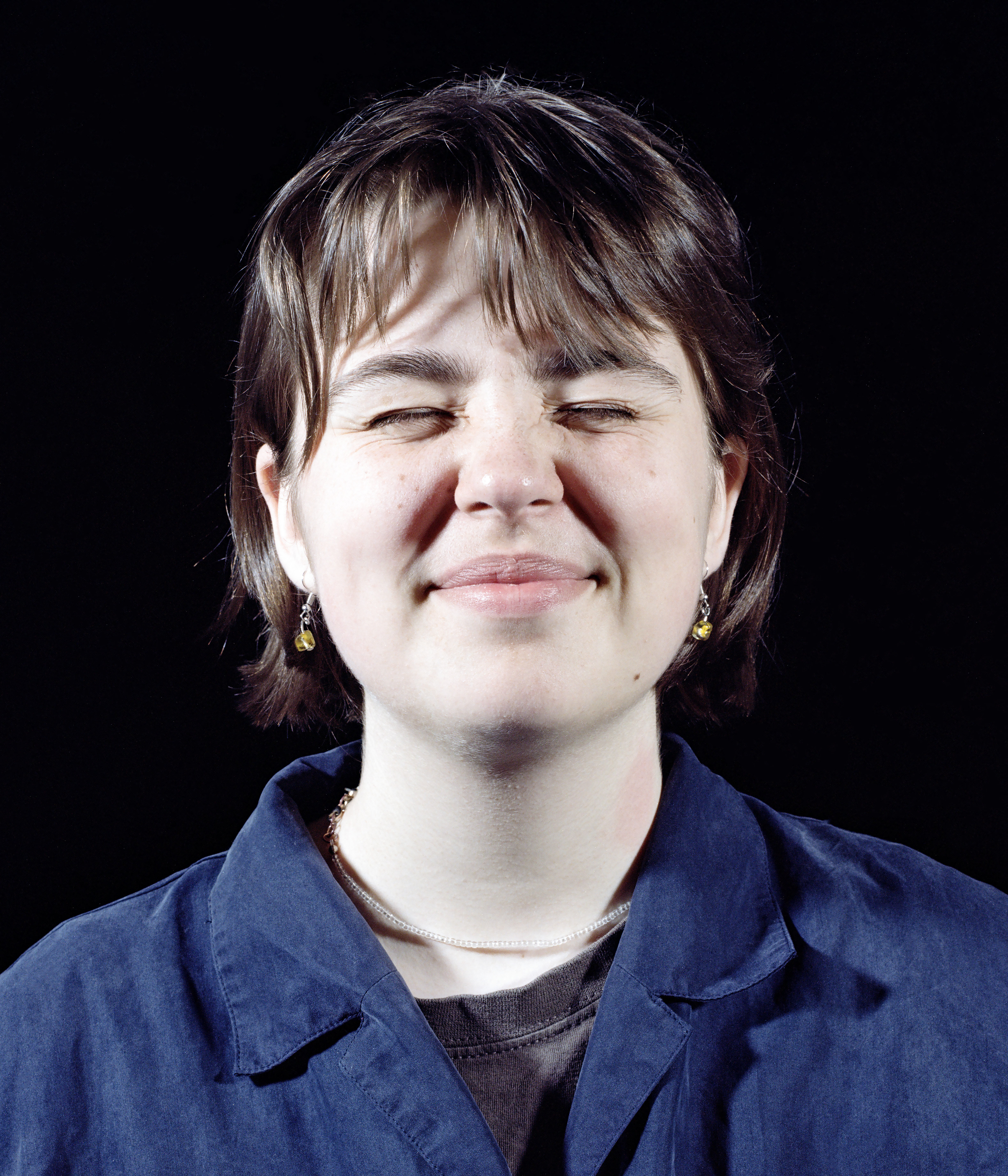 low-key lighting, portrait of a women