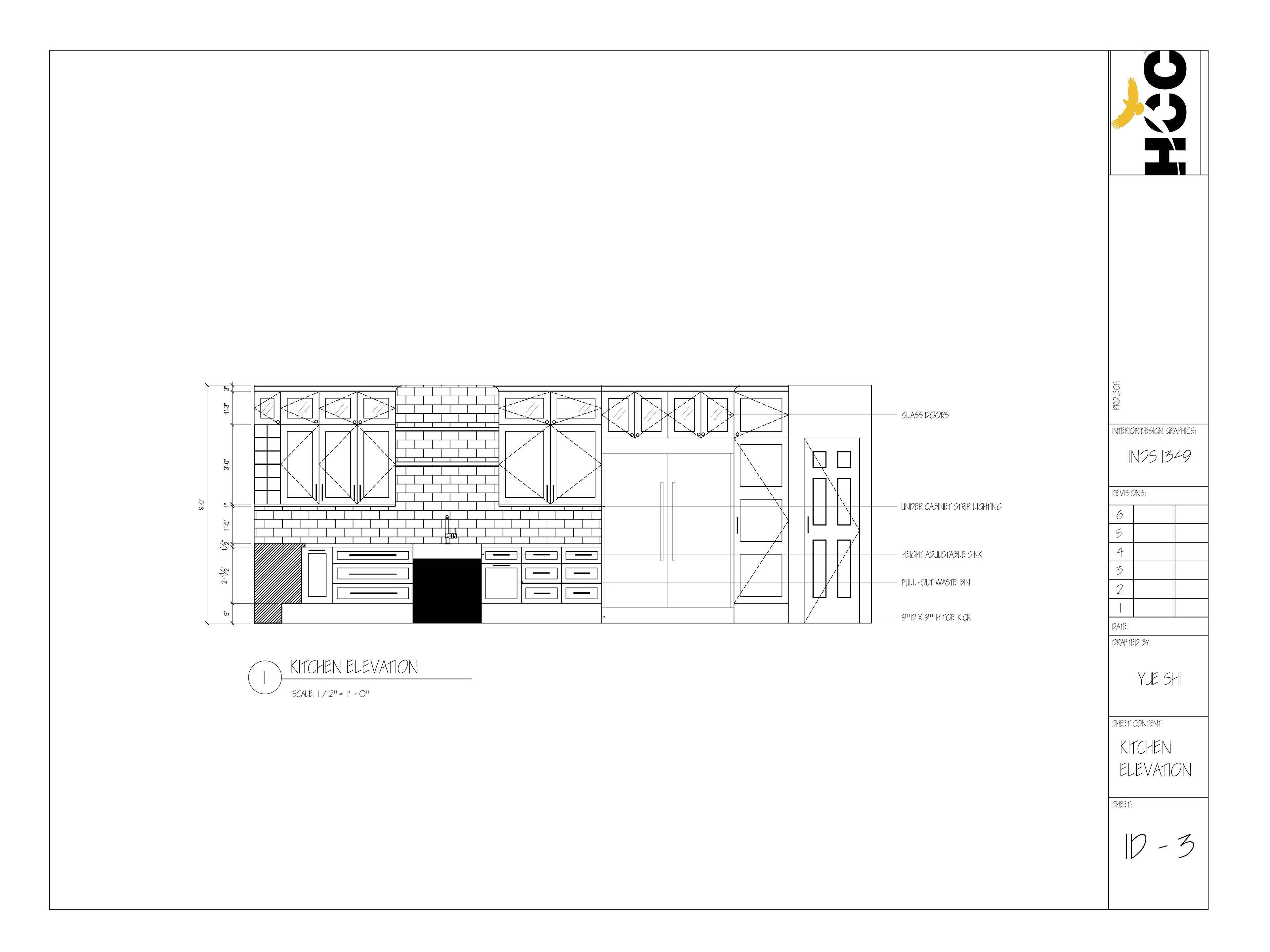 Kitchen Elevation