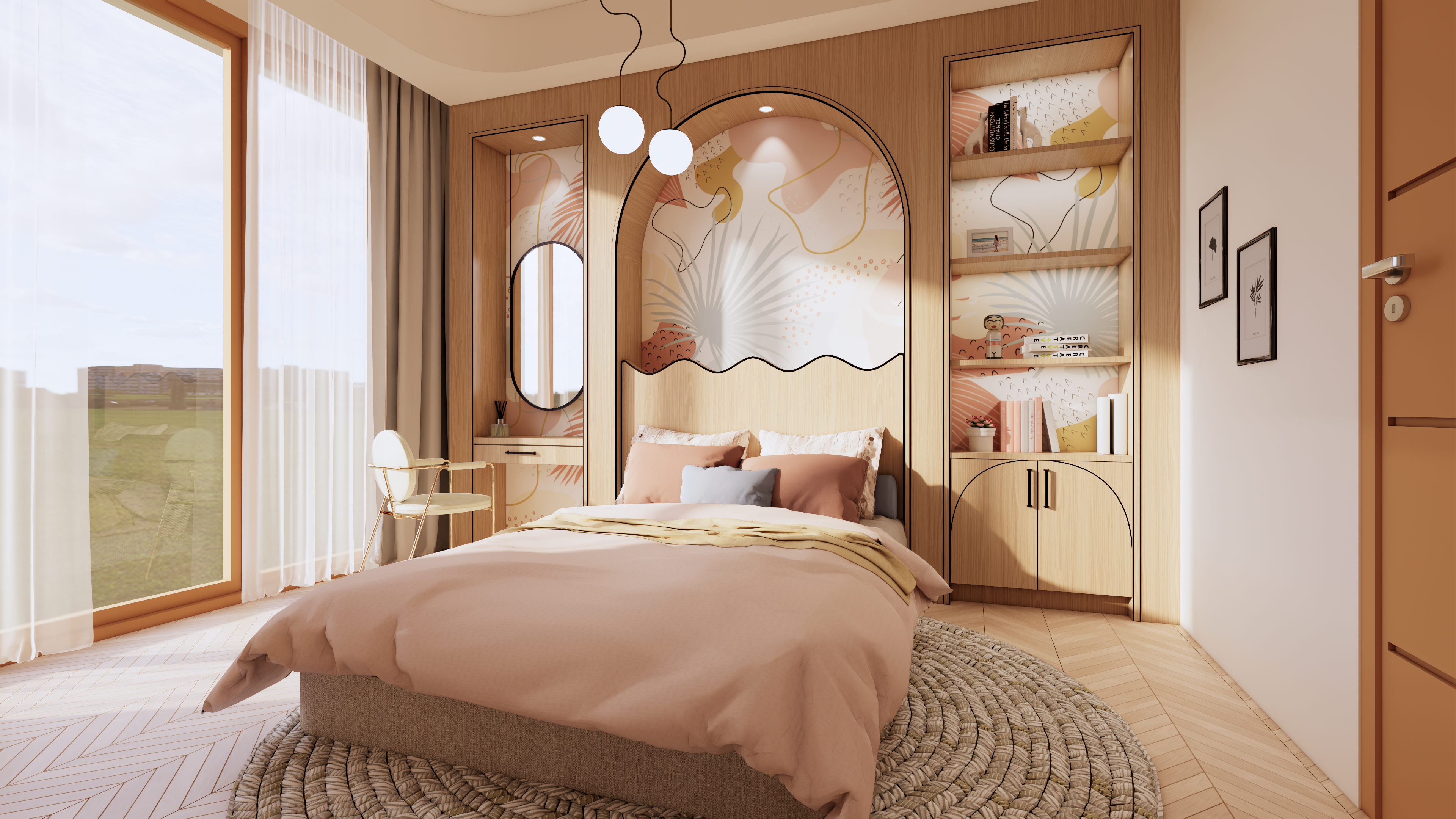 Maya's bedroom