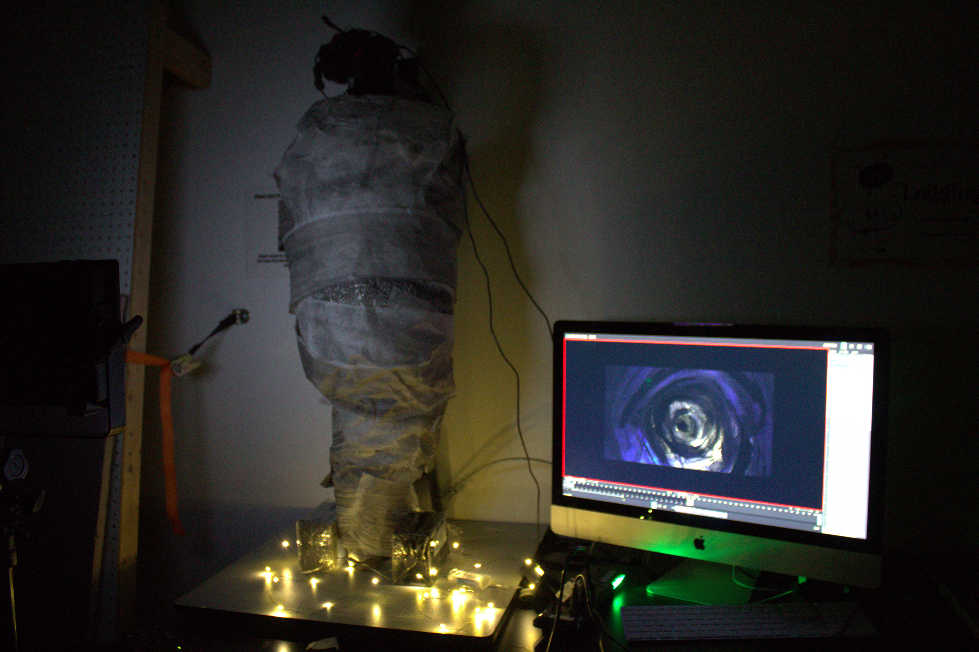 behind the scenes animation of tunnel