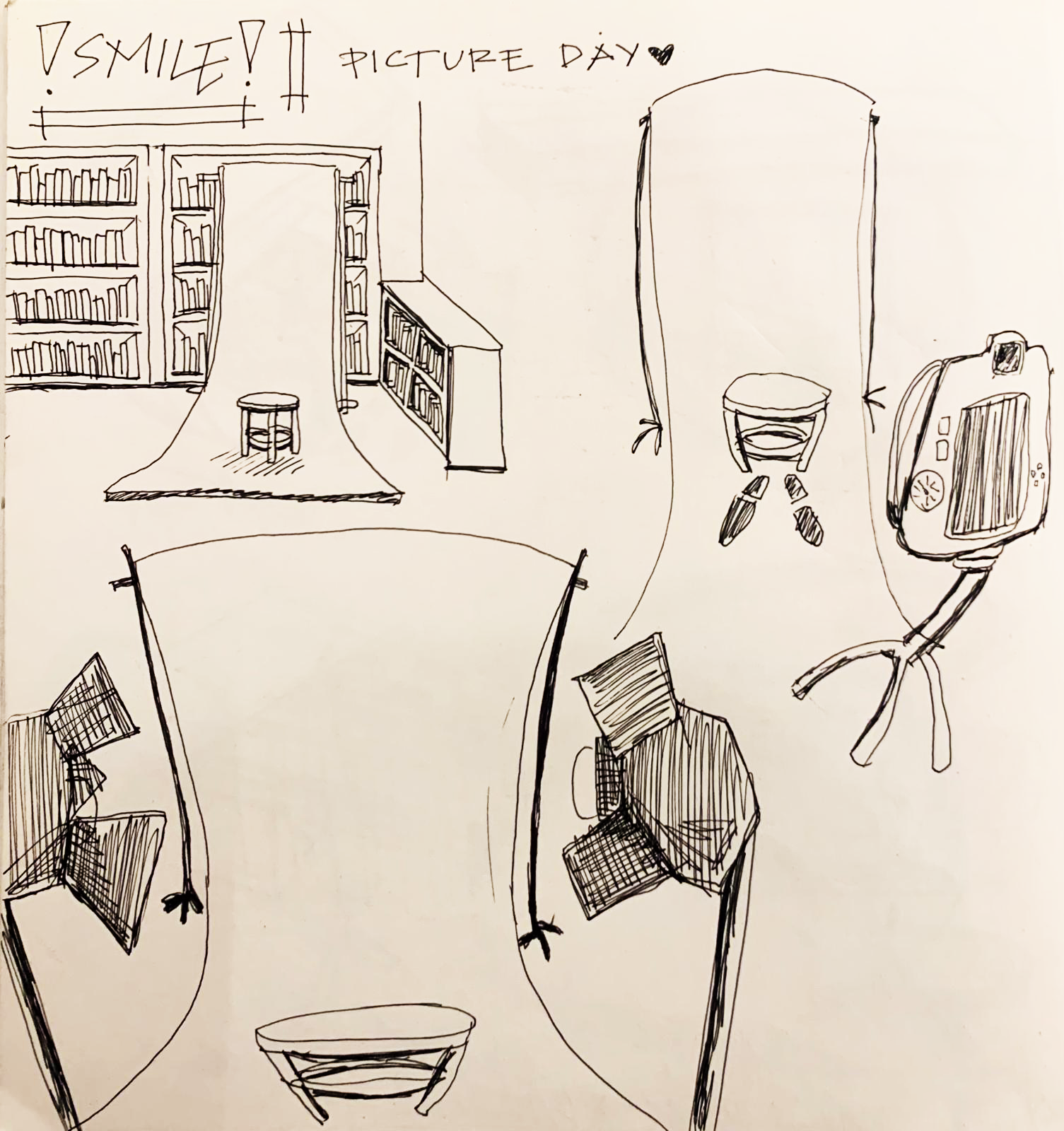sketches for backgrounds